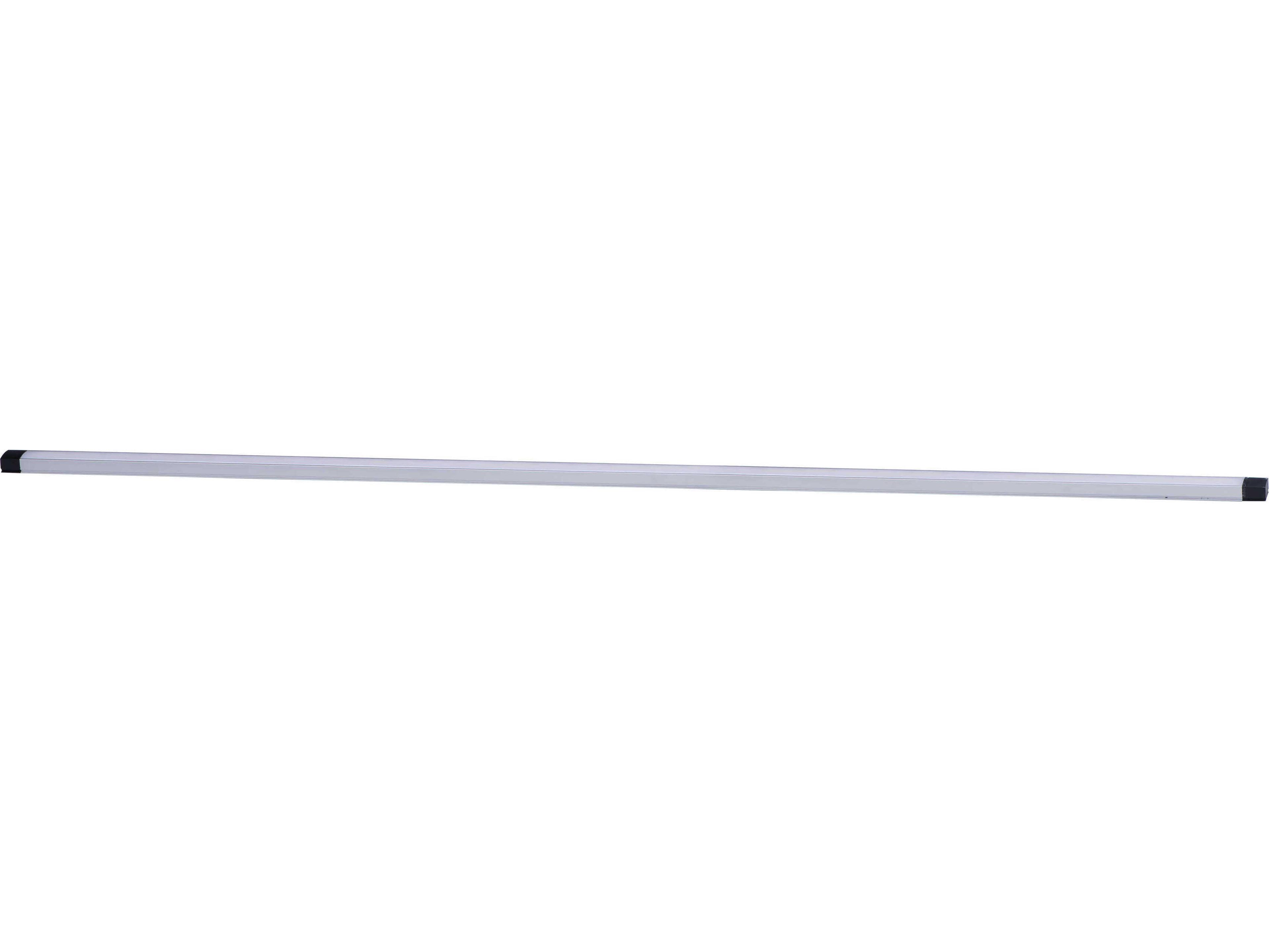 Maxim Lighting Countermax Brushed Aluminum 3000K Silver LED Linear Under Cabinet Light