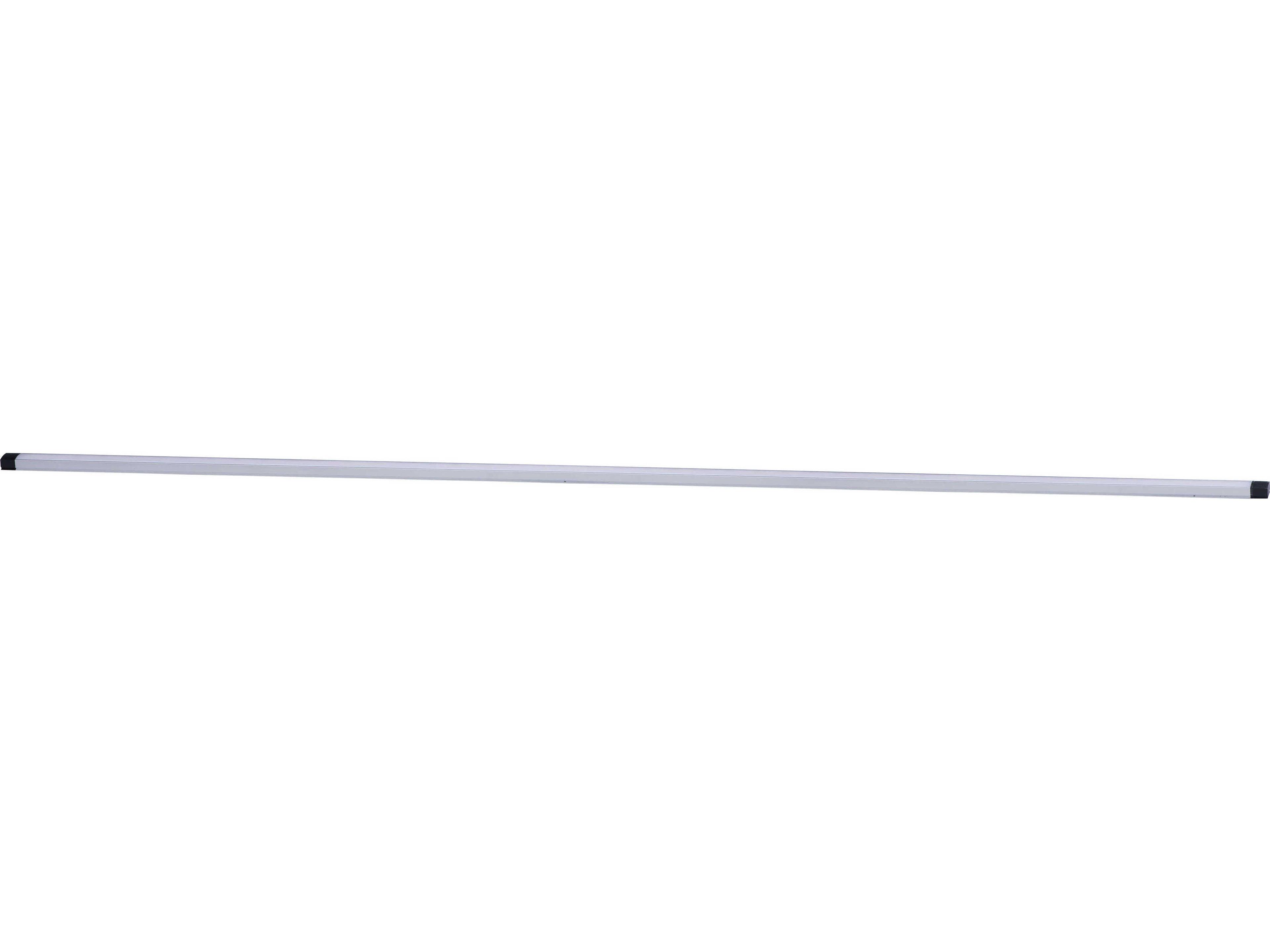 Maxim Lighting Countermax Brushed Aluminum 3000K Silver LED Linear Under Cabinet Light