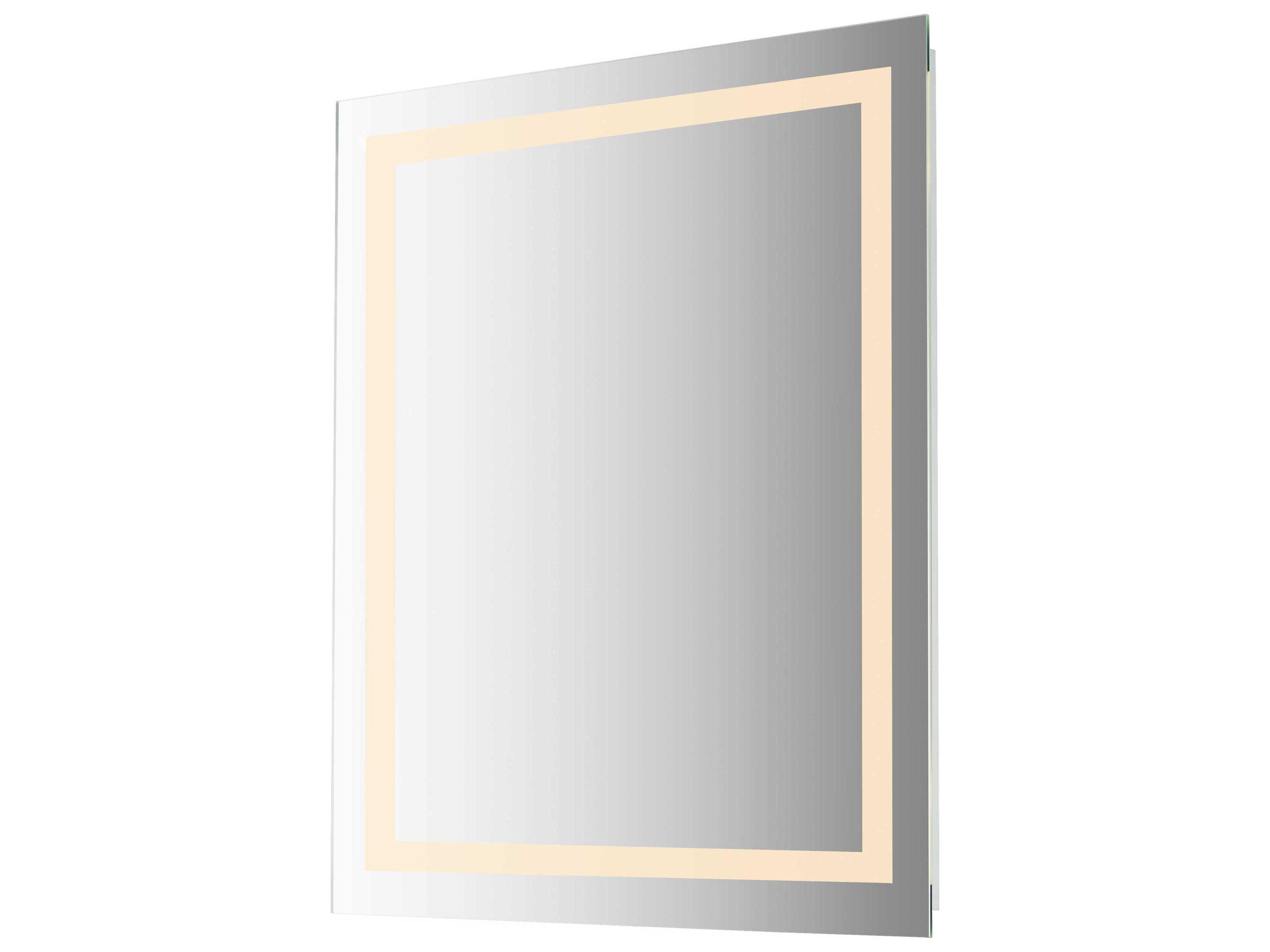 Maxim Lighting Project Perimeter Frontlit Rectangular Wall Mirror