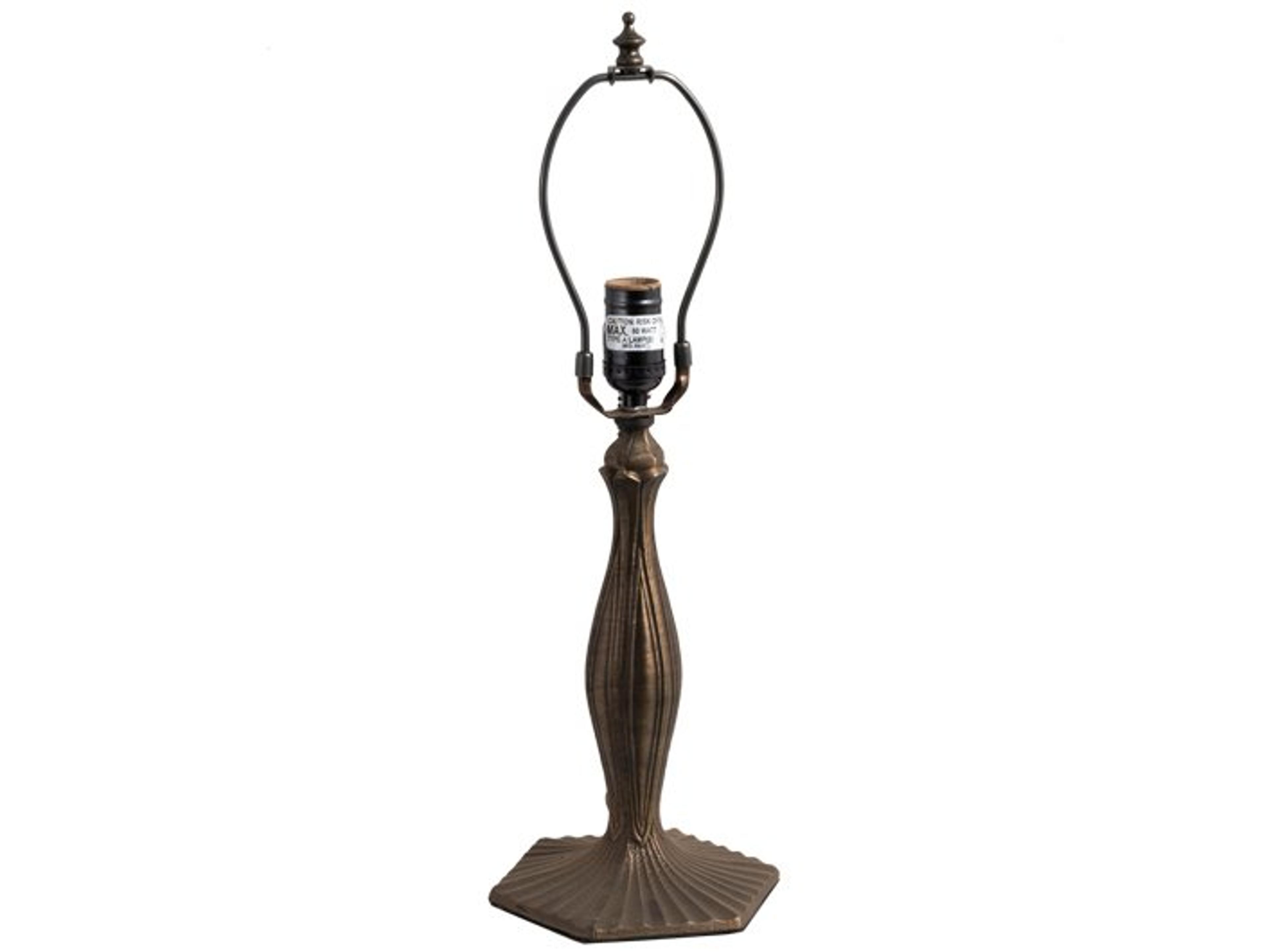 Meyda Deco Mahogany Bronze Table Lamp
