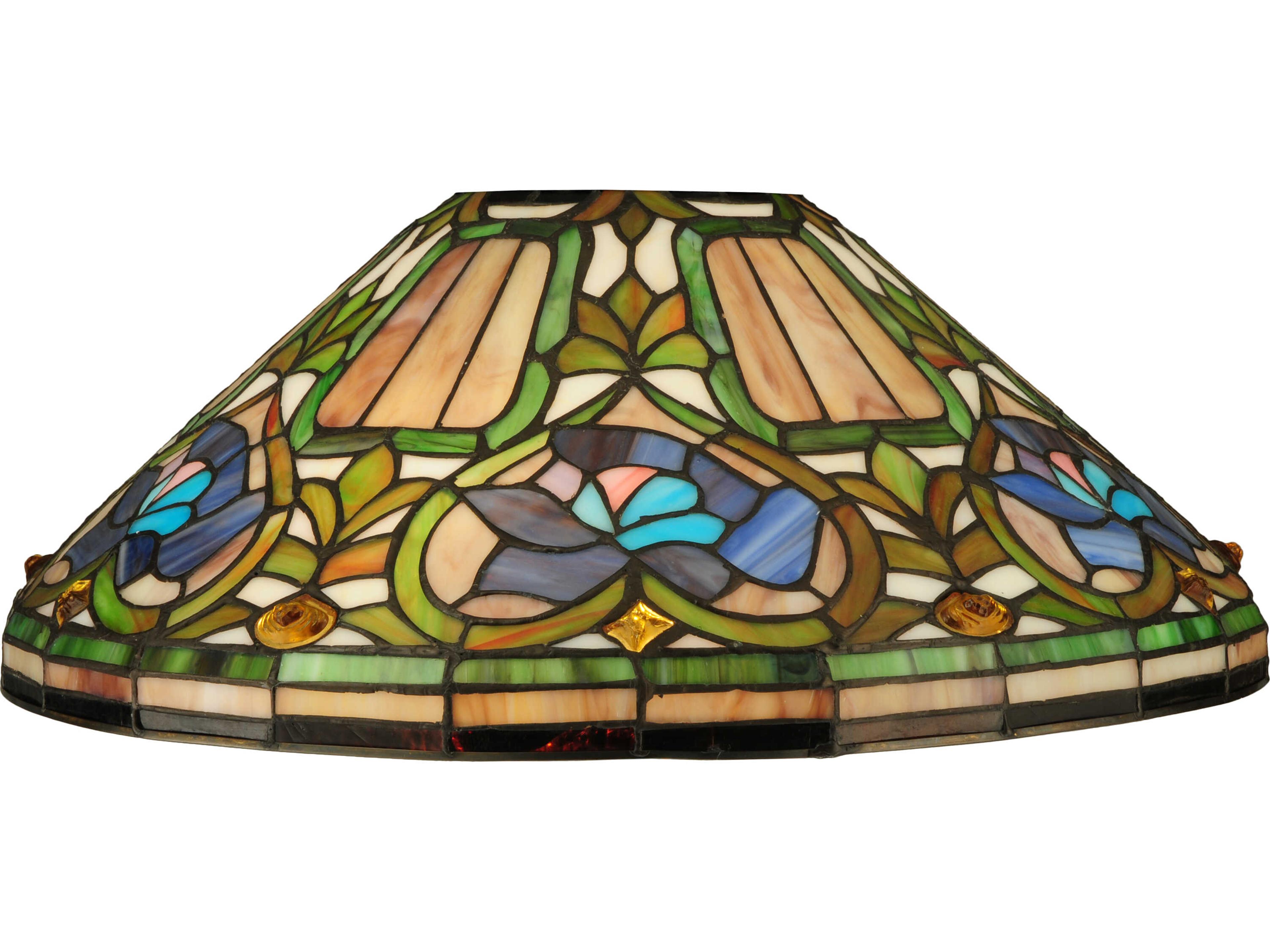 Meyda Tiffany Floral Stained Glass
