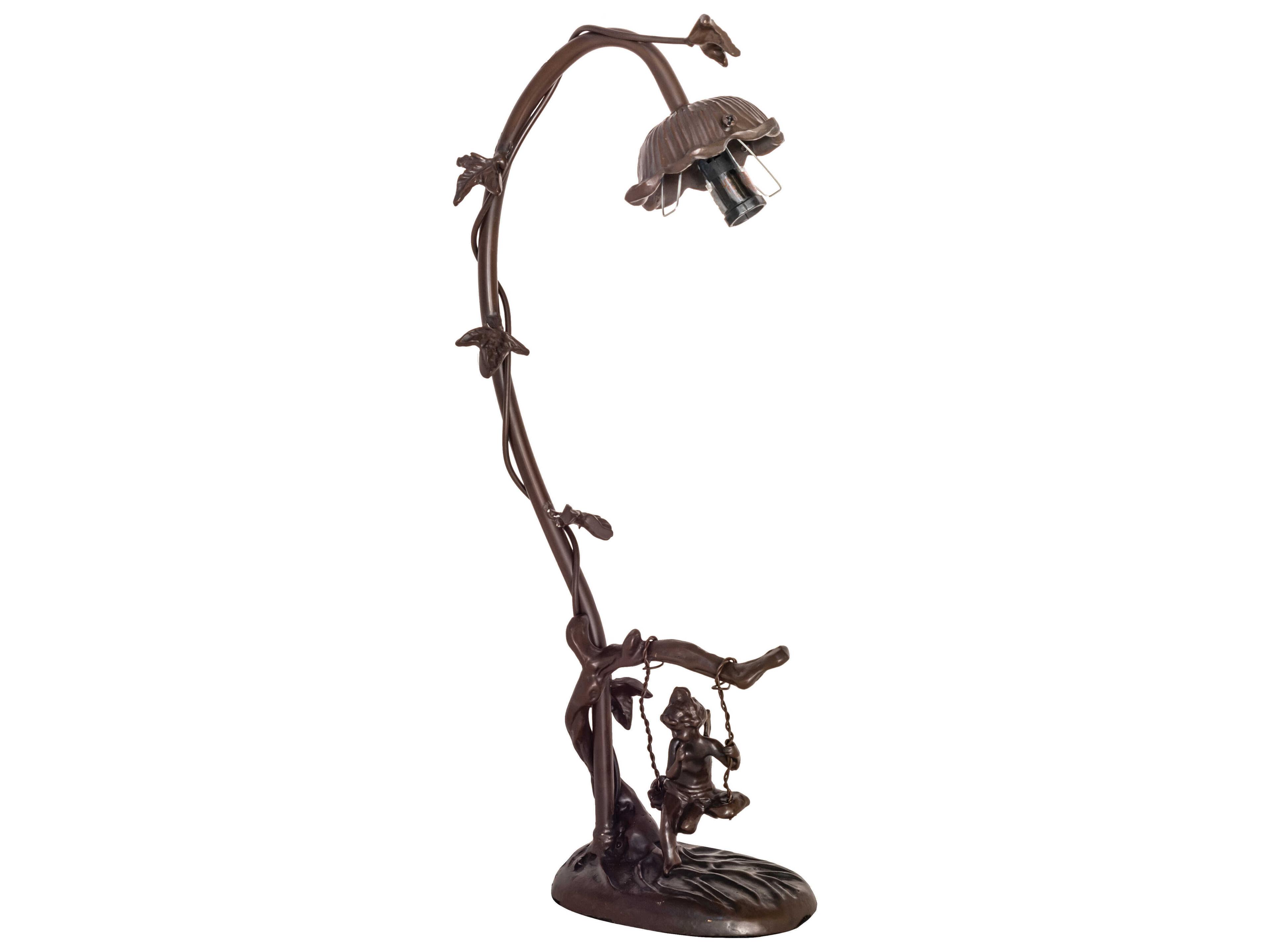 Meyda Cherub on Swing 1 - Light Table Lamp Base