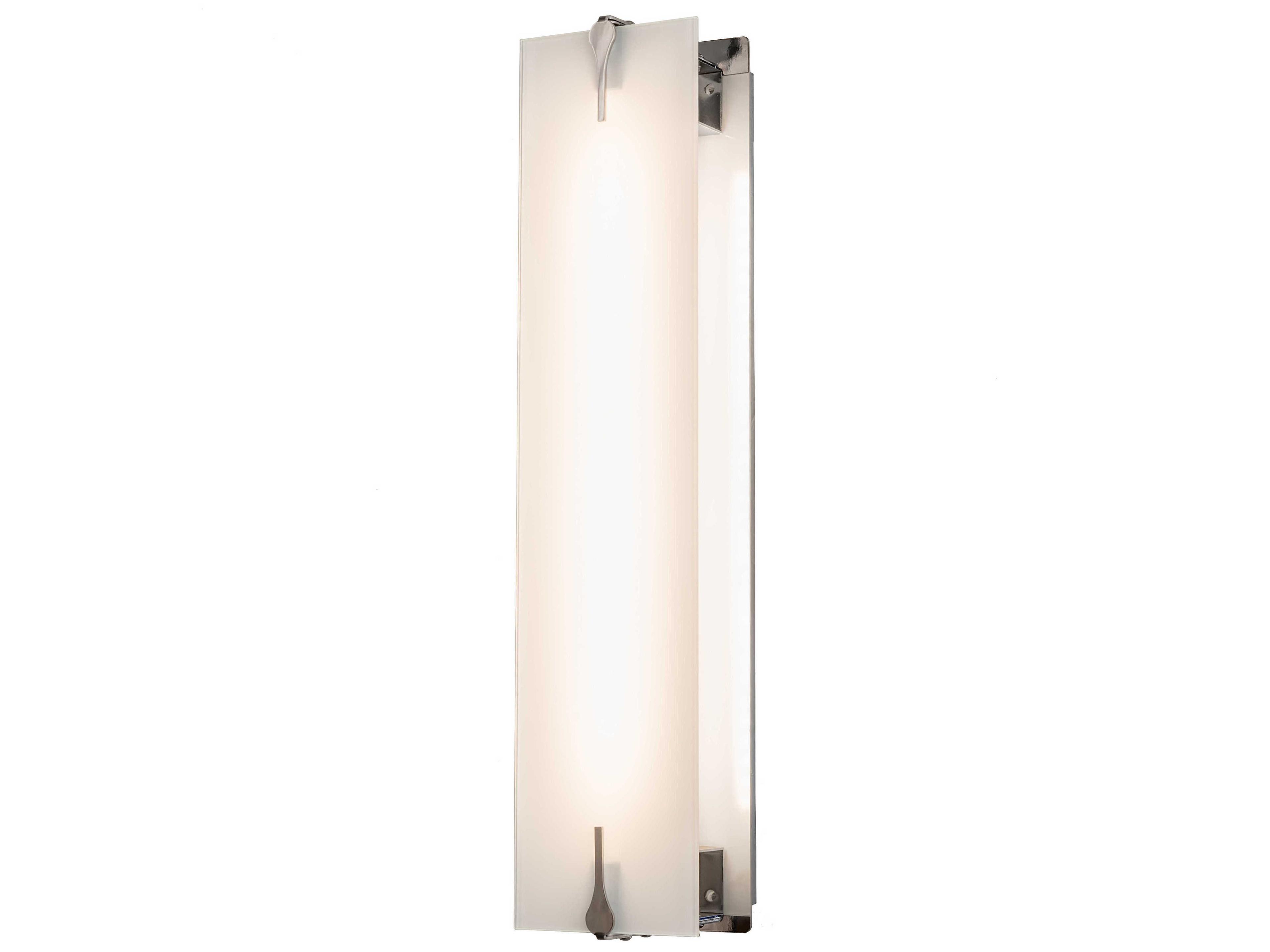 Meyda Chrome Glass LED Vanity Light