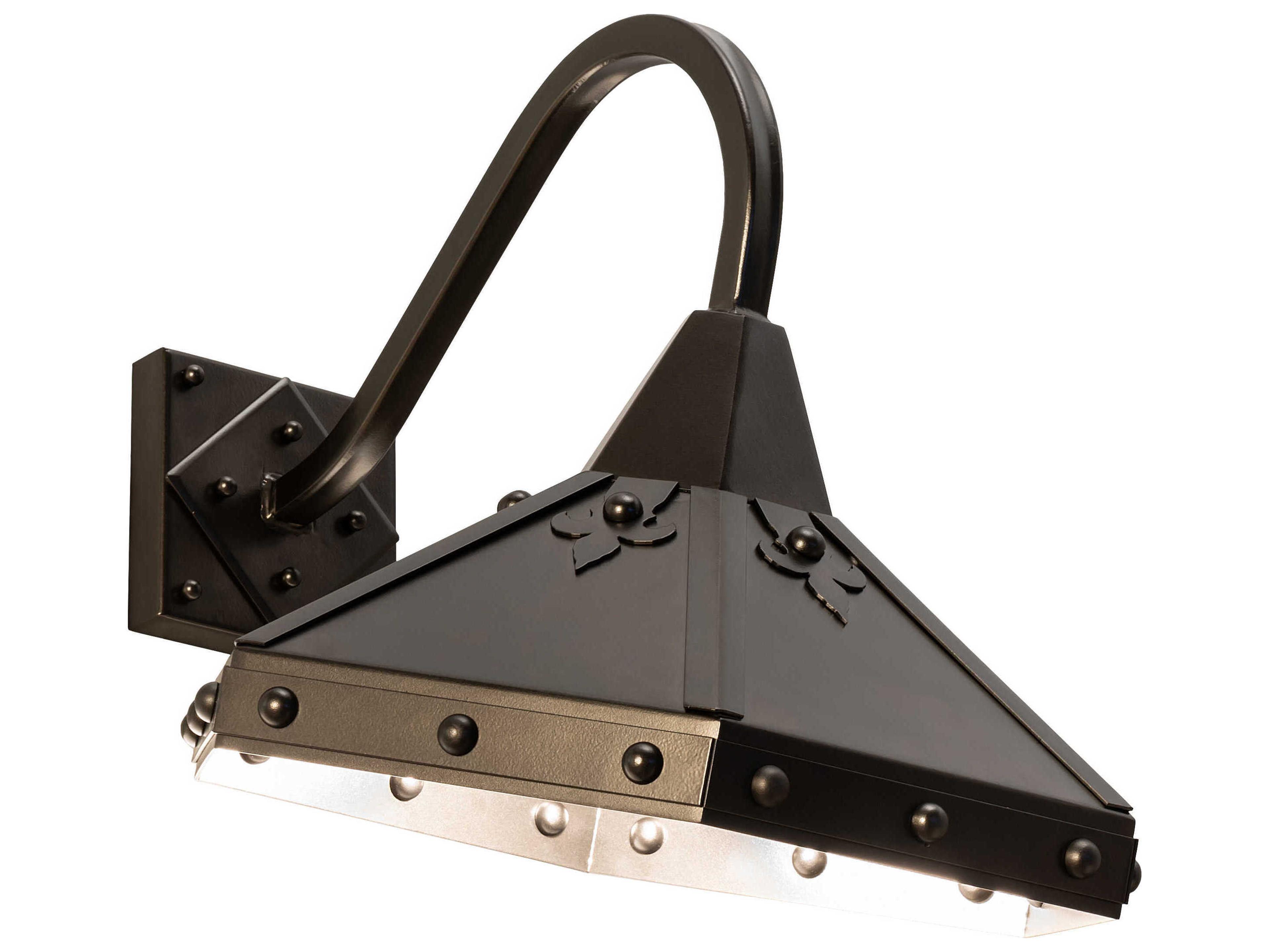 Meyda Mystic 1 - Light Outdoor Wall Light