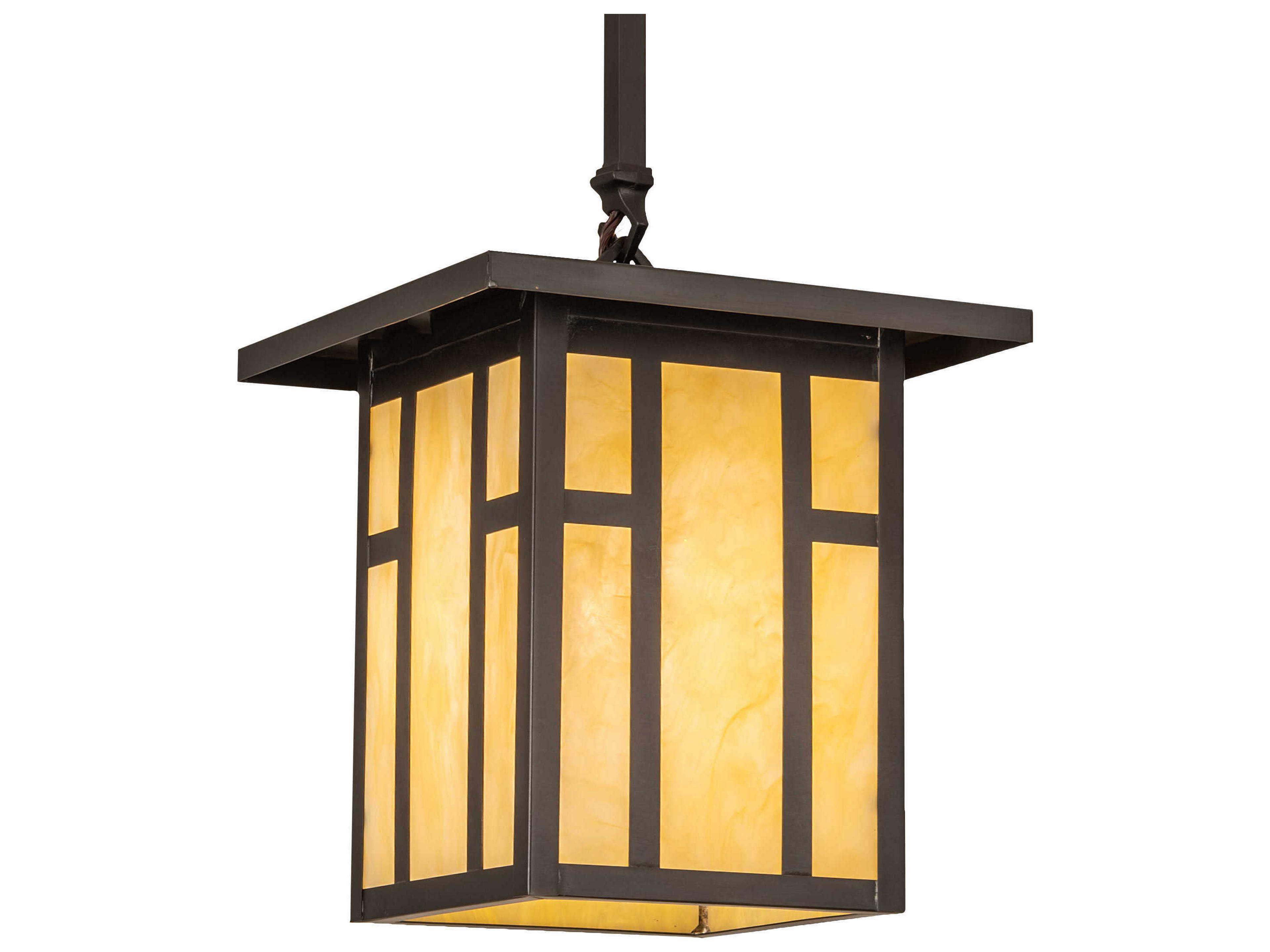 Meyda Hyde Park 1 - Light Outdoor Hanging Light
