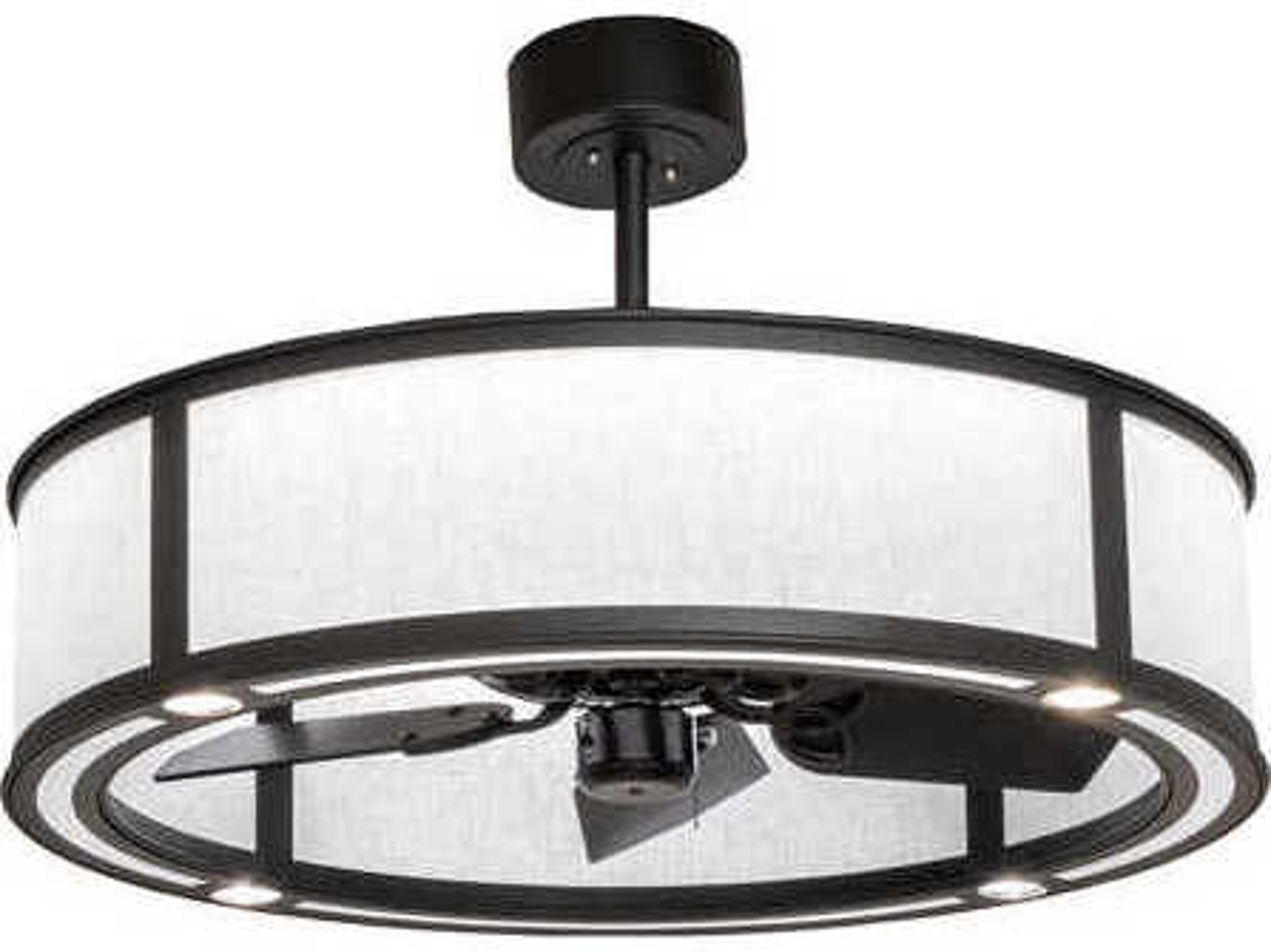 Meyda Smythe Craftsman 36" Ceiling Fan