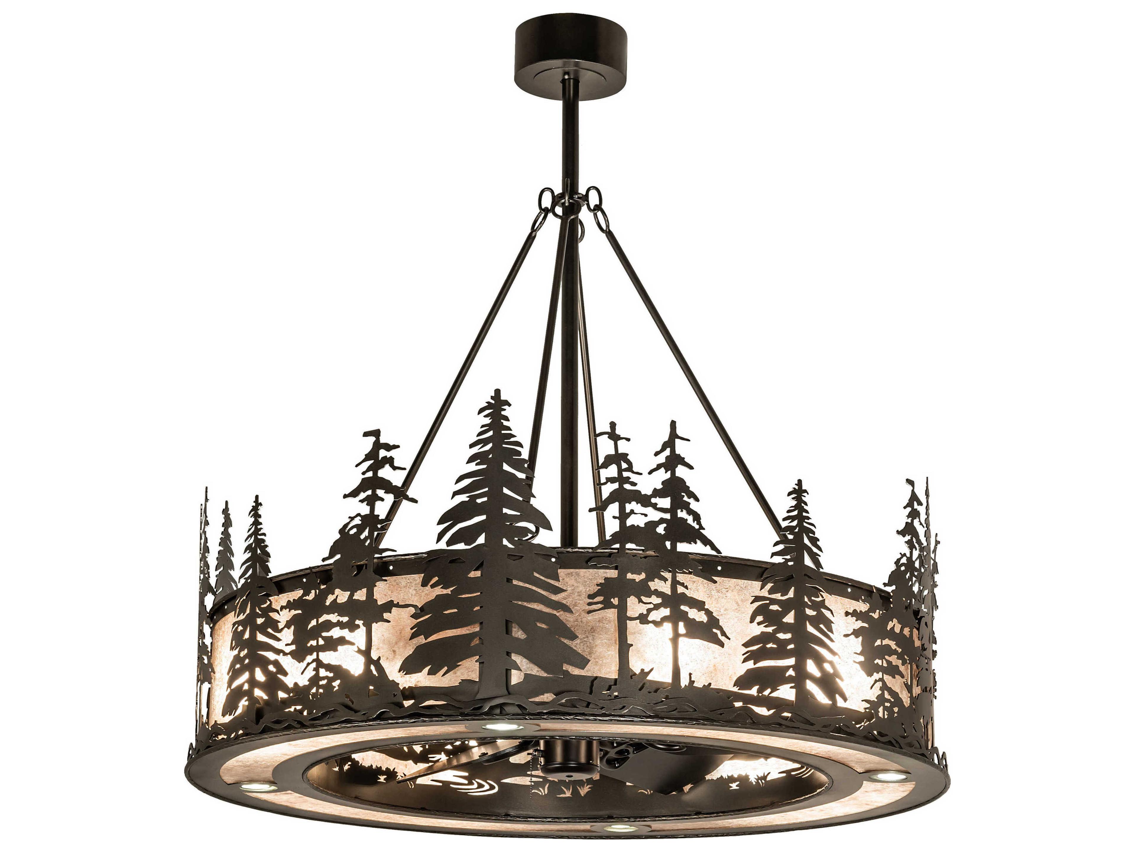 Meyda Tall Pines 45" Ceiling Fan