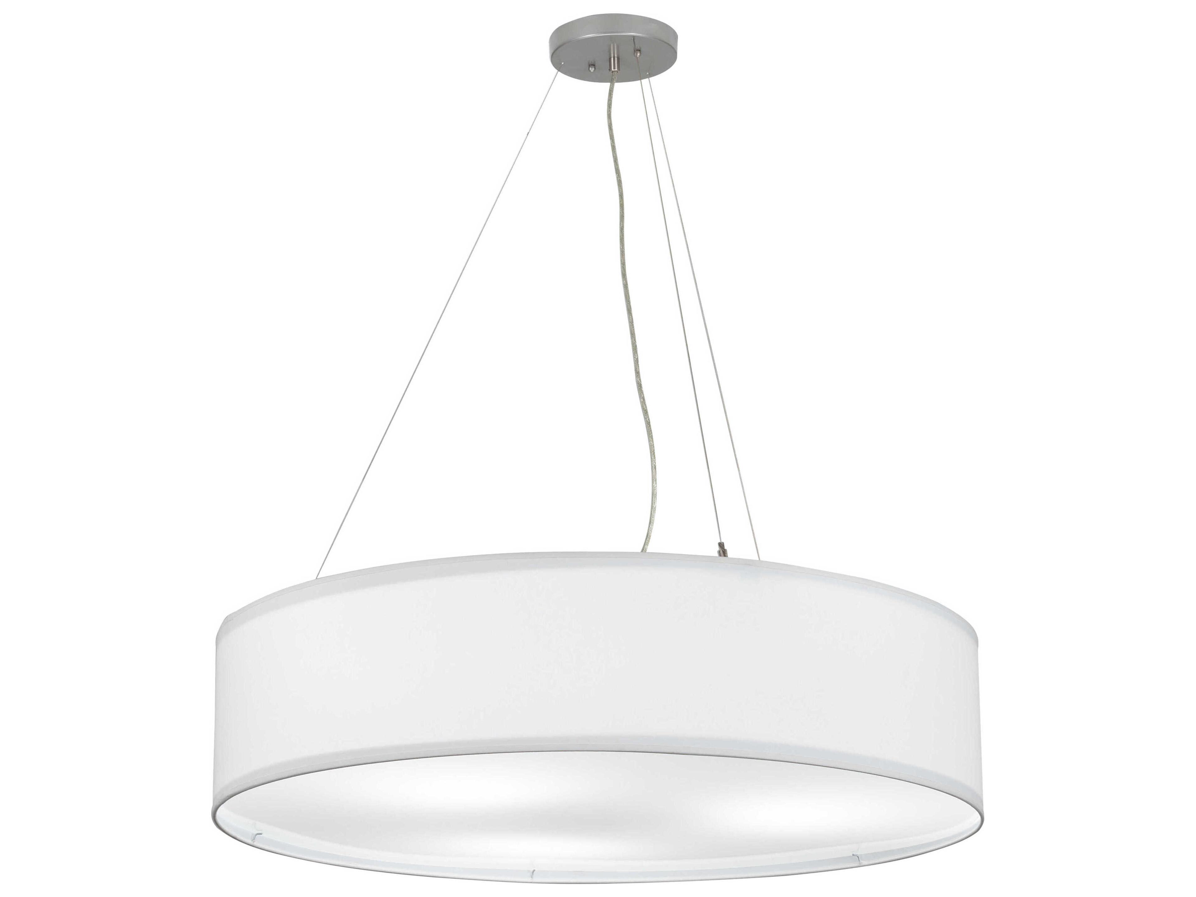 Meyda Cilindro 3-Light Steel Drum Pendant