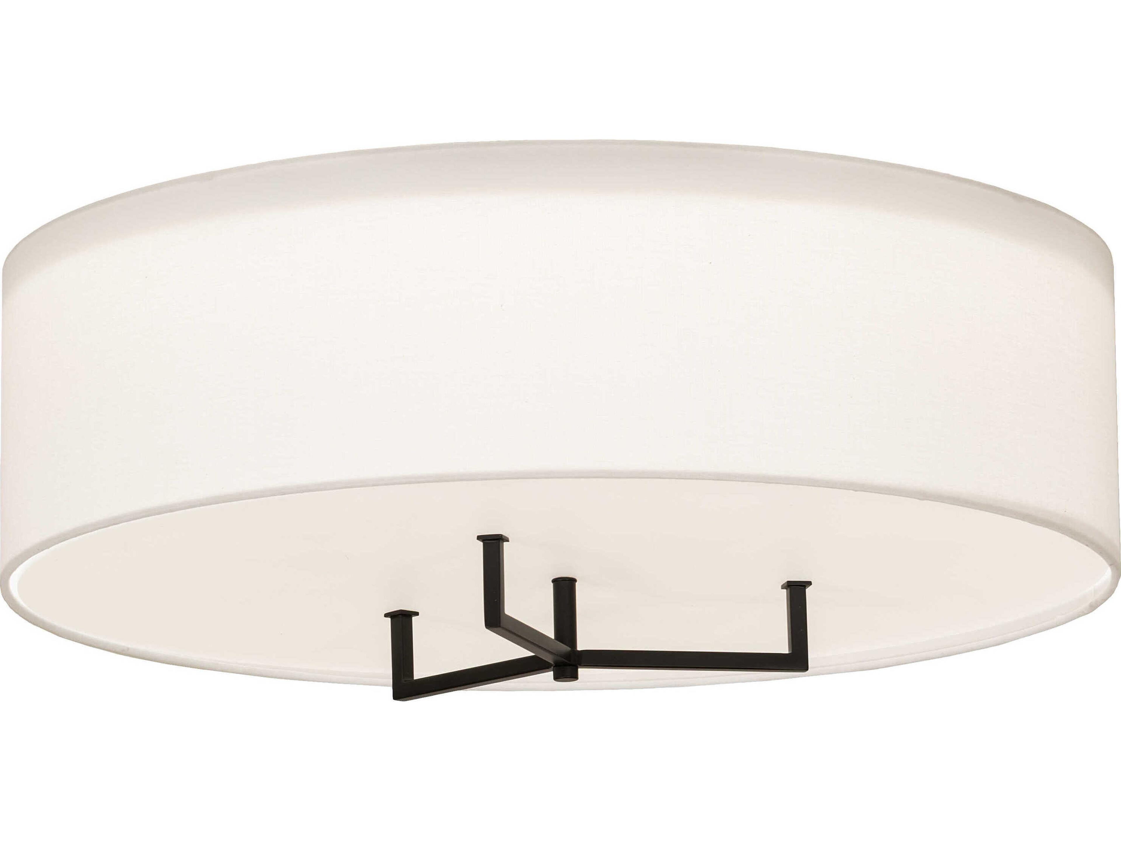 Meyda Cilindro Bronze LED Drum Flush Mount