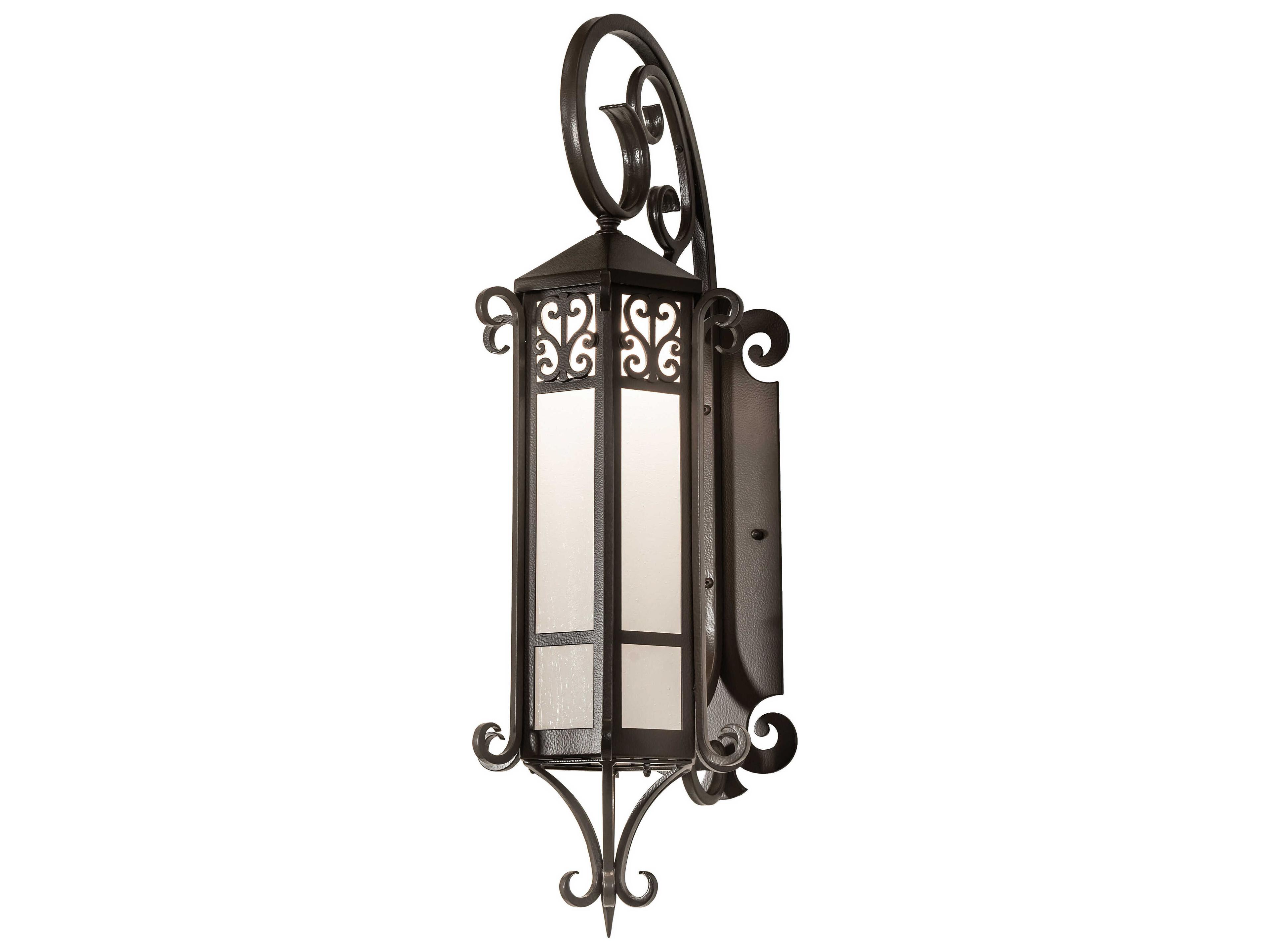 Meyda Caprice 1 - Light Outdoor Wall Light