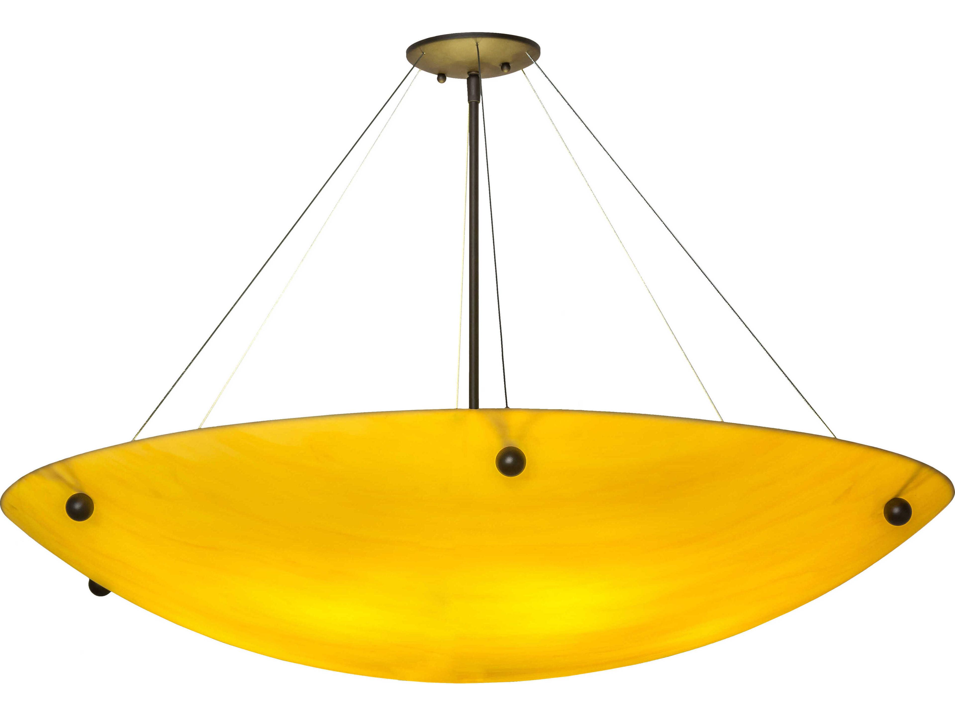 Meyda Cypola 6-Light Oil Rubbed Bronze Bowl Pendant