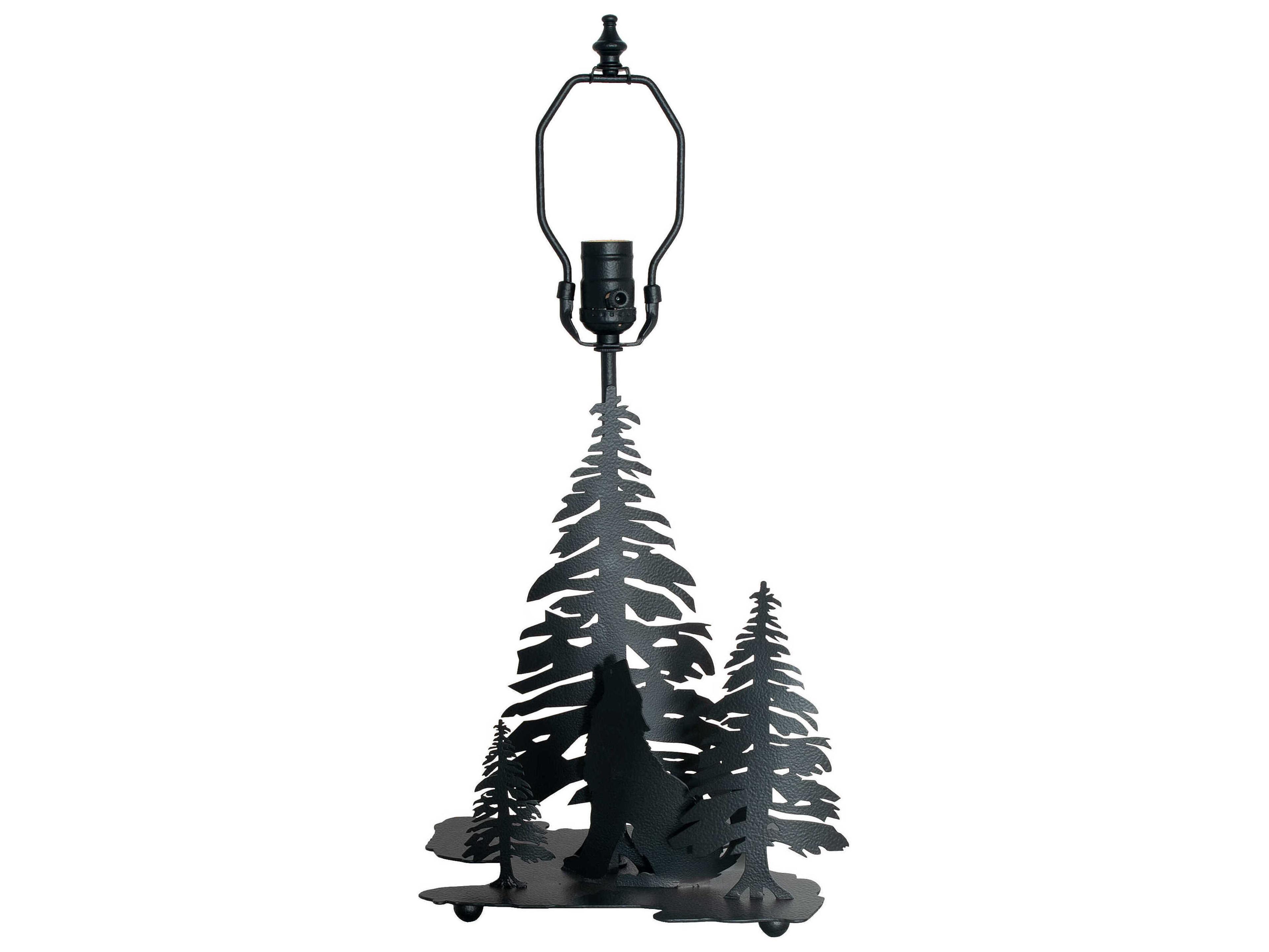 Meyda Wolf at Dawn 2 - Light Table Lamp Base