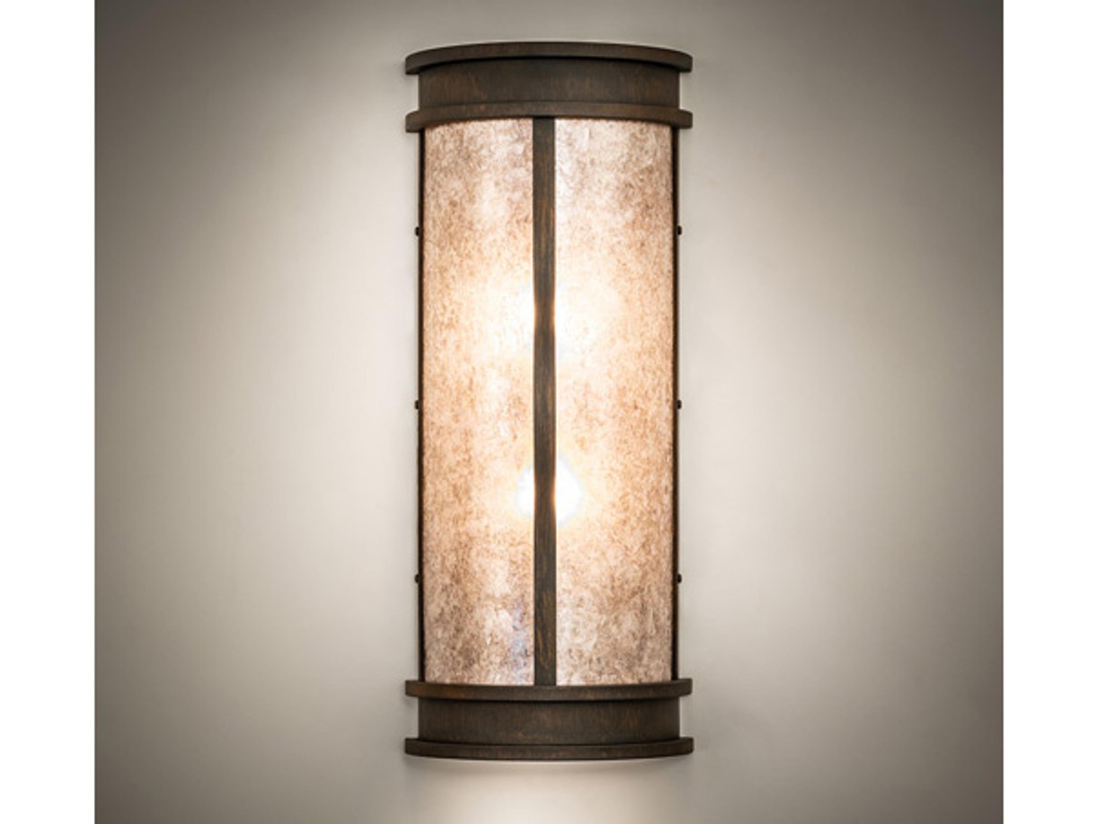 Meyda Wyant 2-Light Rust Bronze Wall Sconce