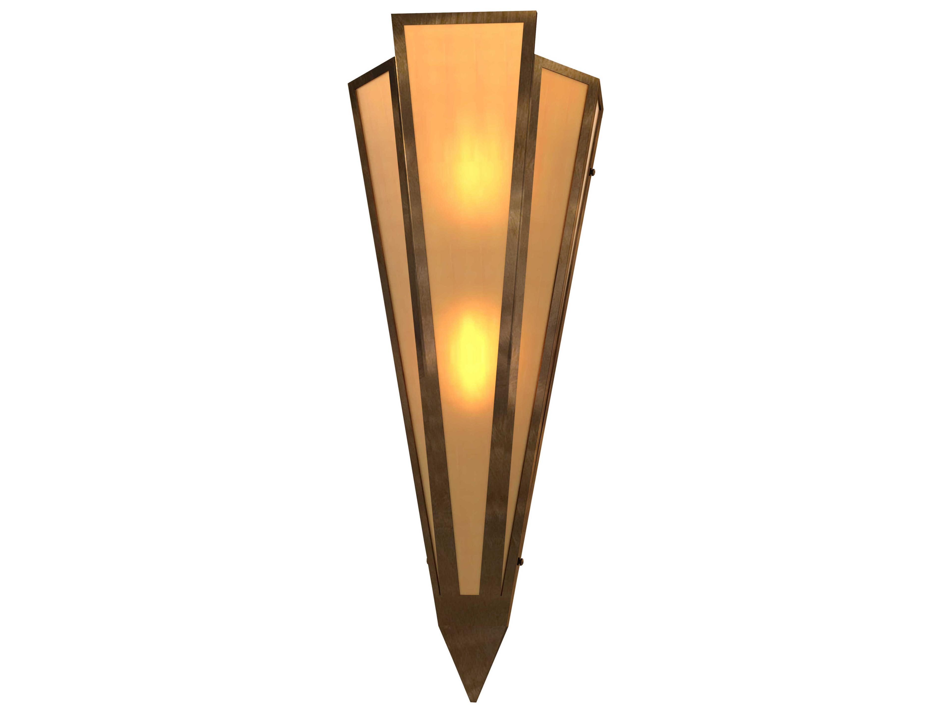 Meyda Brum 2-Light Antique Copper Wall Sconce