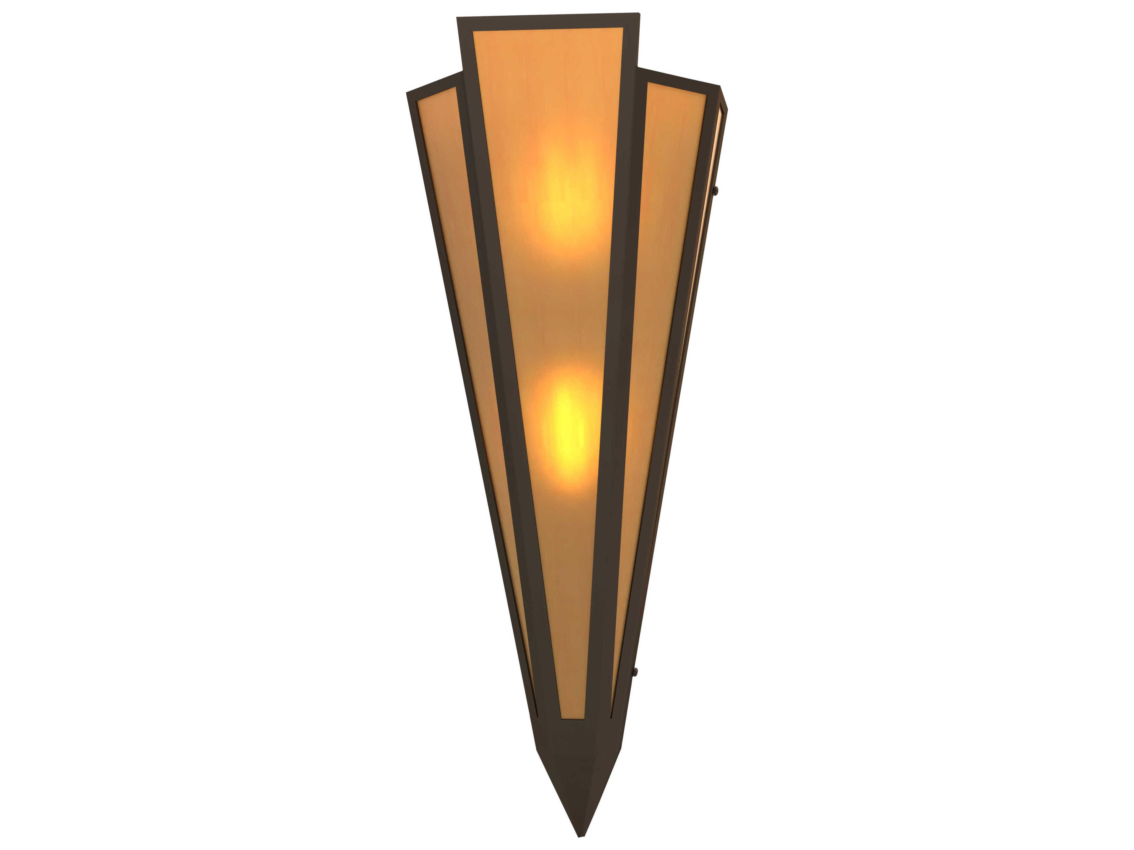 Meyda Brum 2-Light Oil Rubbed Bronze Wall Sconce