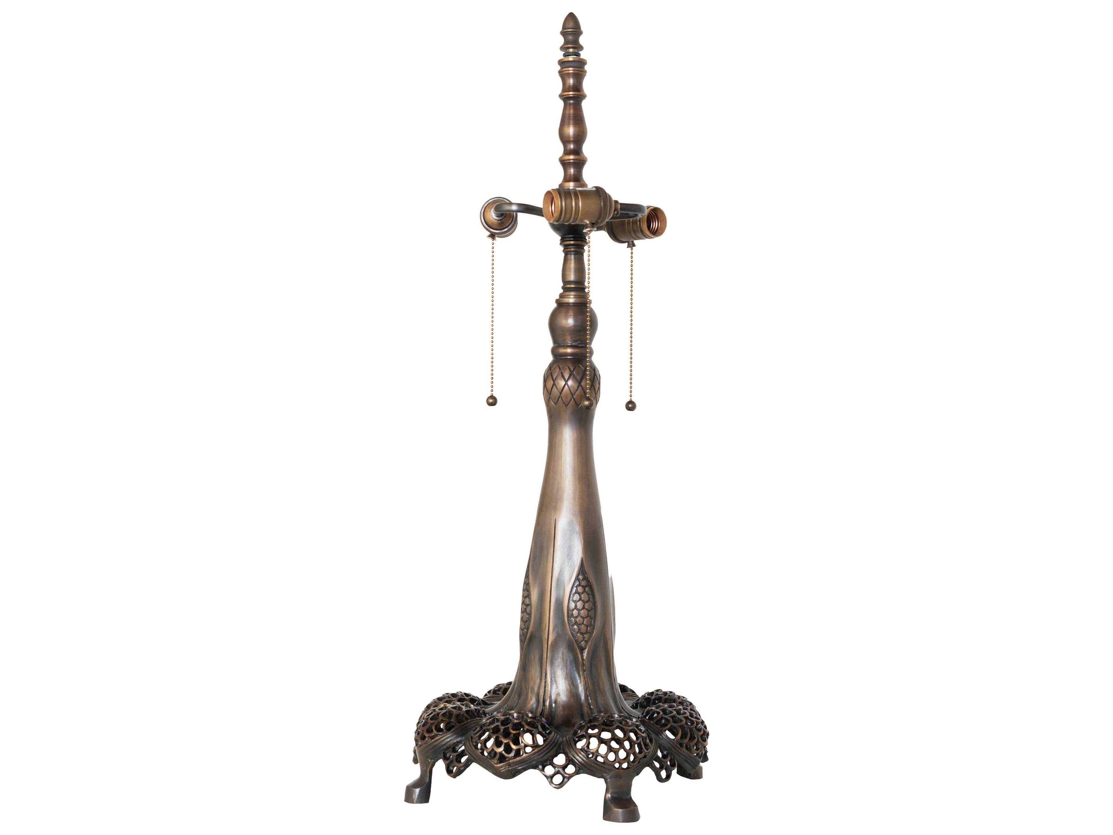 Meyda Golden Lily 3 - Light Table Lamp Base
