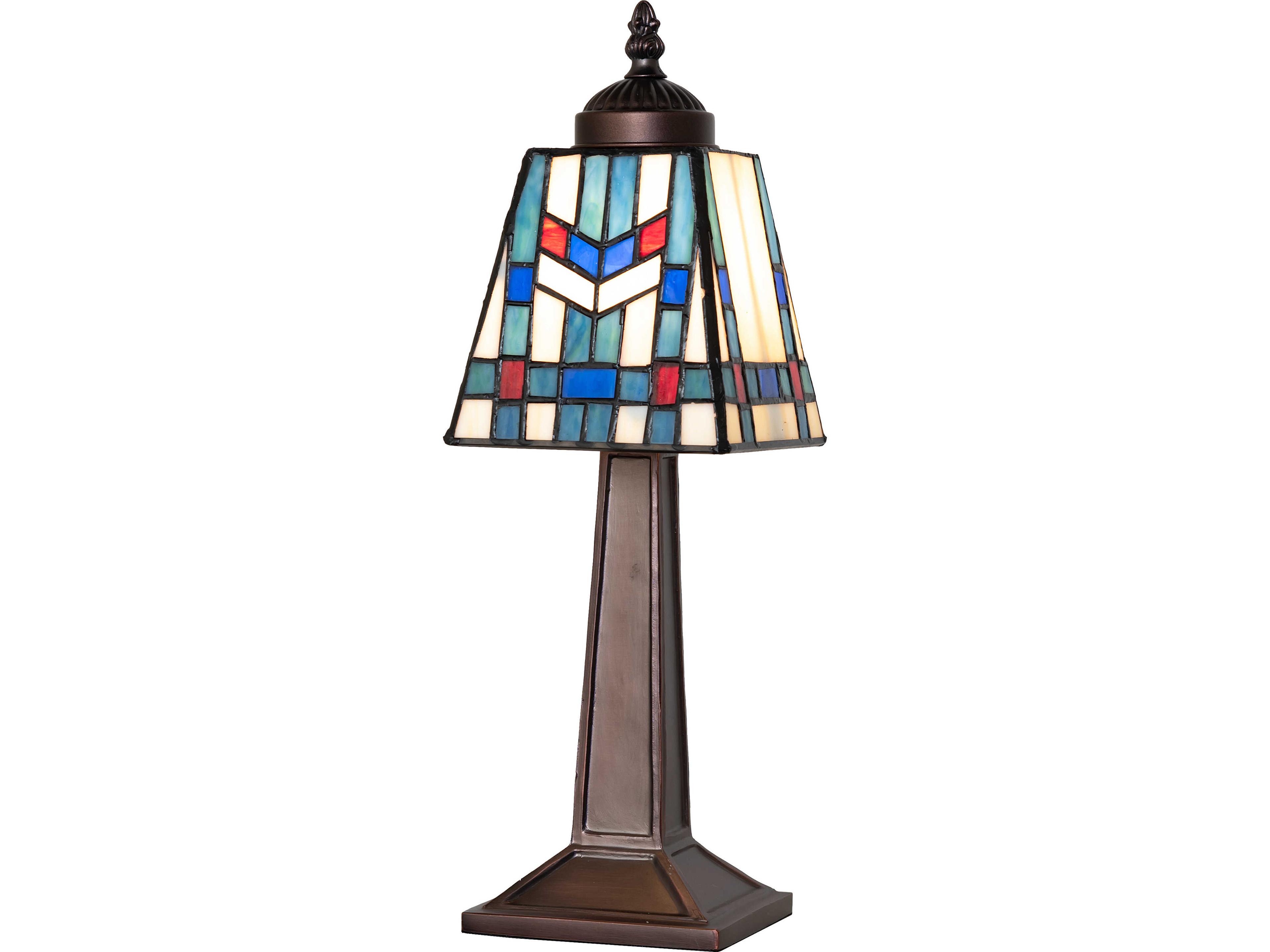 Meyda Prairie Wheat Bronze Traditional Table Lamp