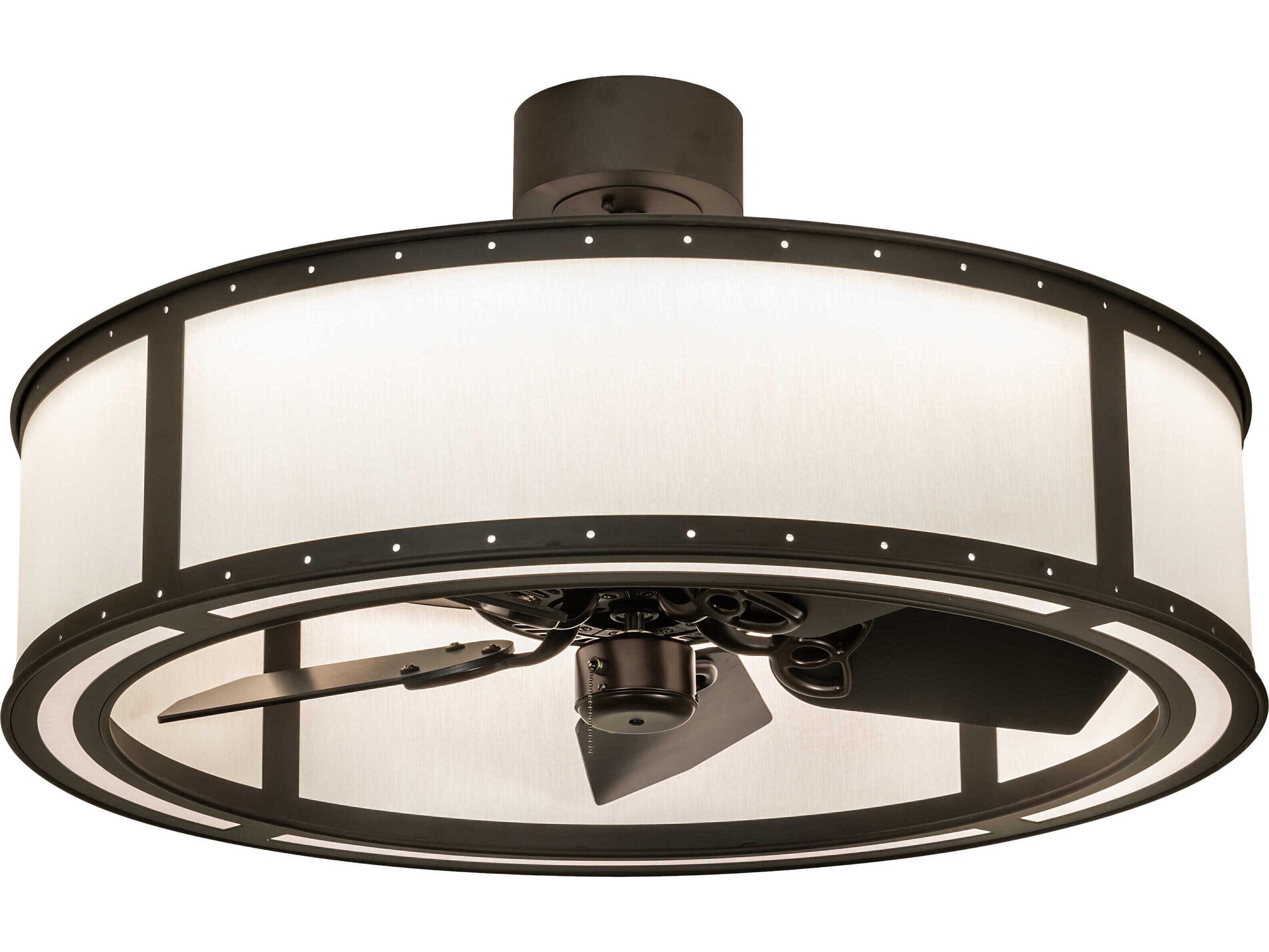 Meyda Smythe Craftsman 36" Ceiling Fan