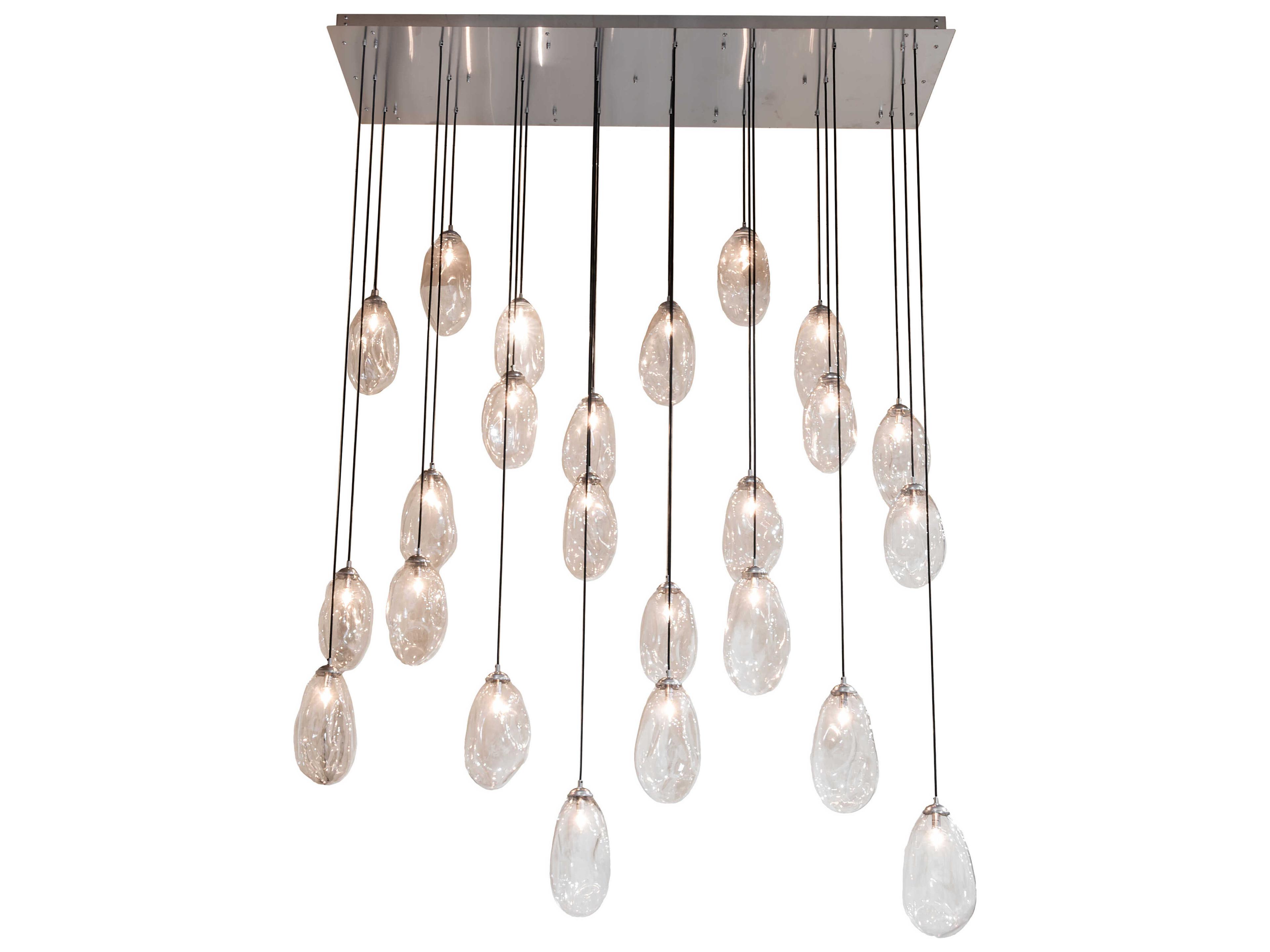 Meyda Celine 24-Light Extreme Chrome Island Pendant