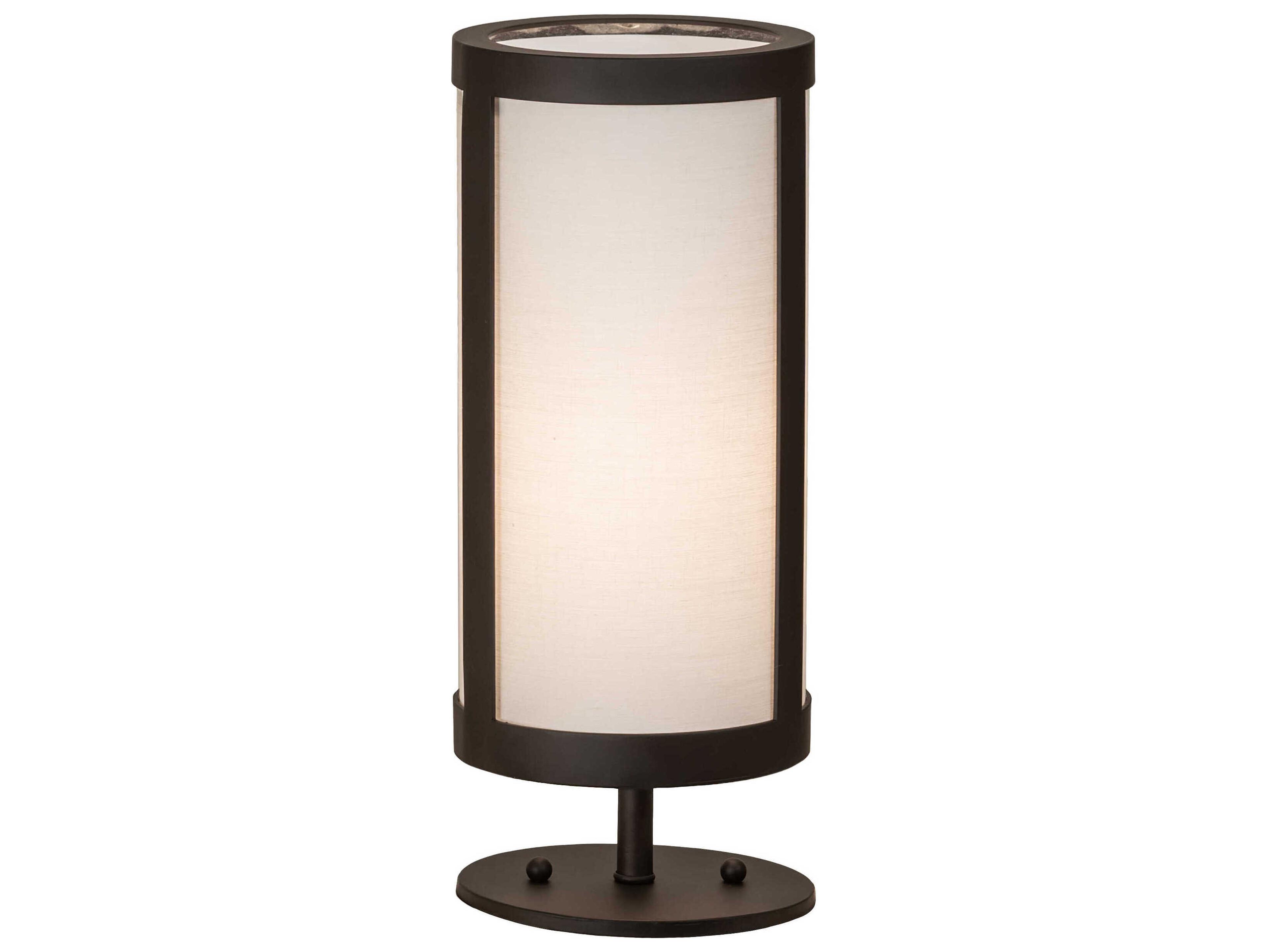 Meyda Cartier Eggshell Textrene Table Lamp