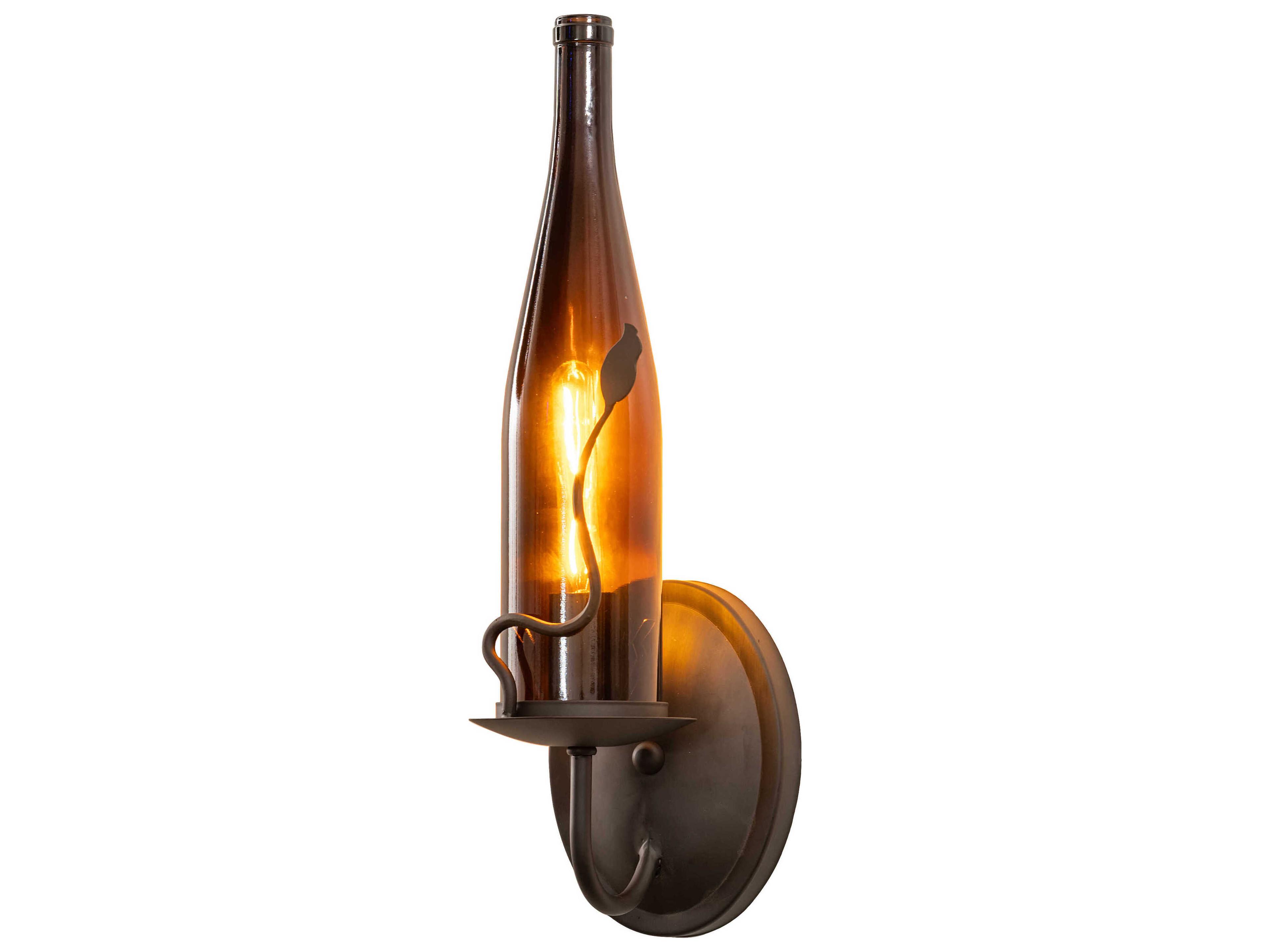 Meyda Tuscan Vineyard 1-Light Oil Rubbed Bronze Wall Sconce