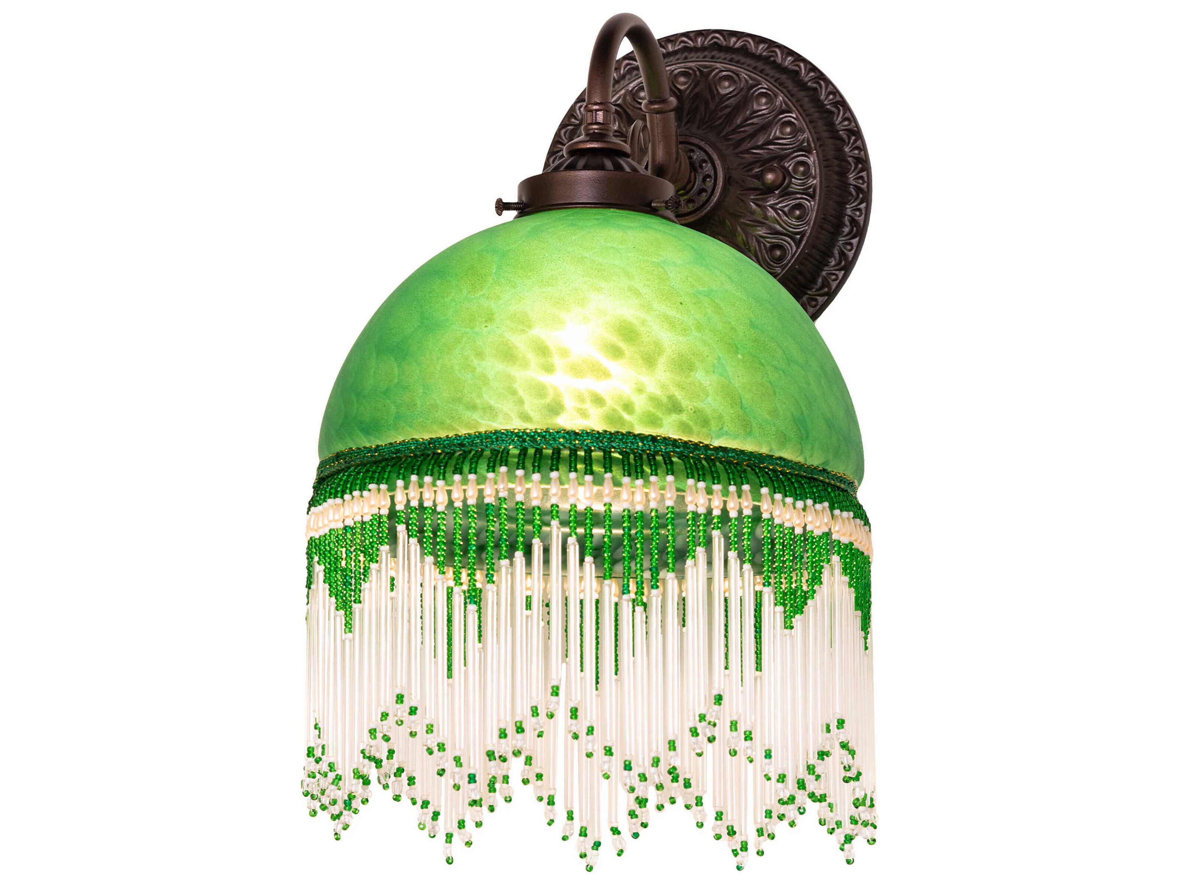 Meyda Roussillon 1-Light Mahogany Bronze Wall Sconce