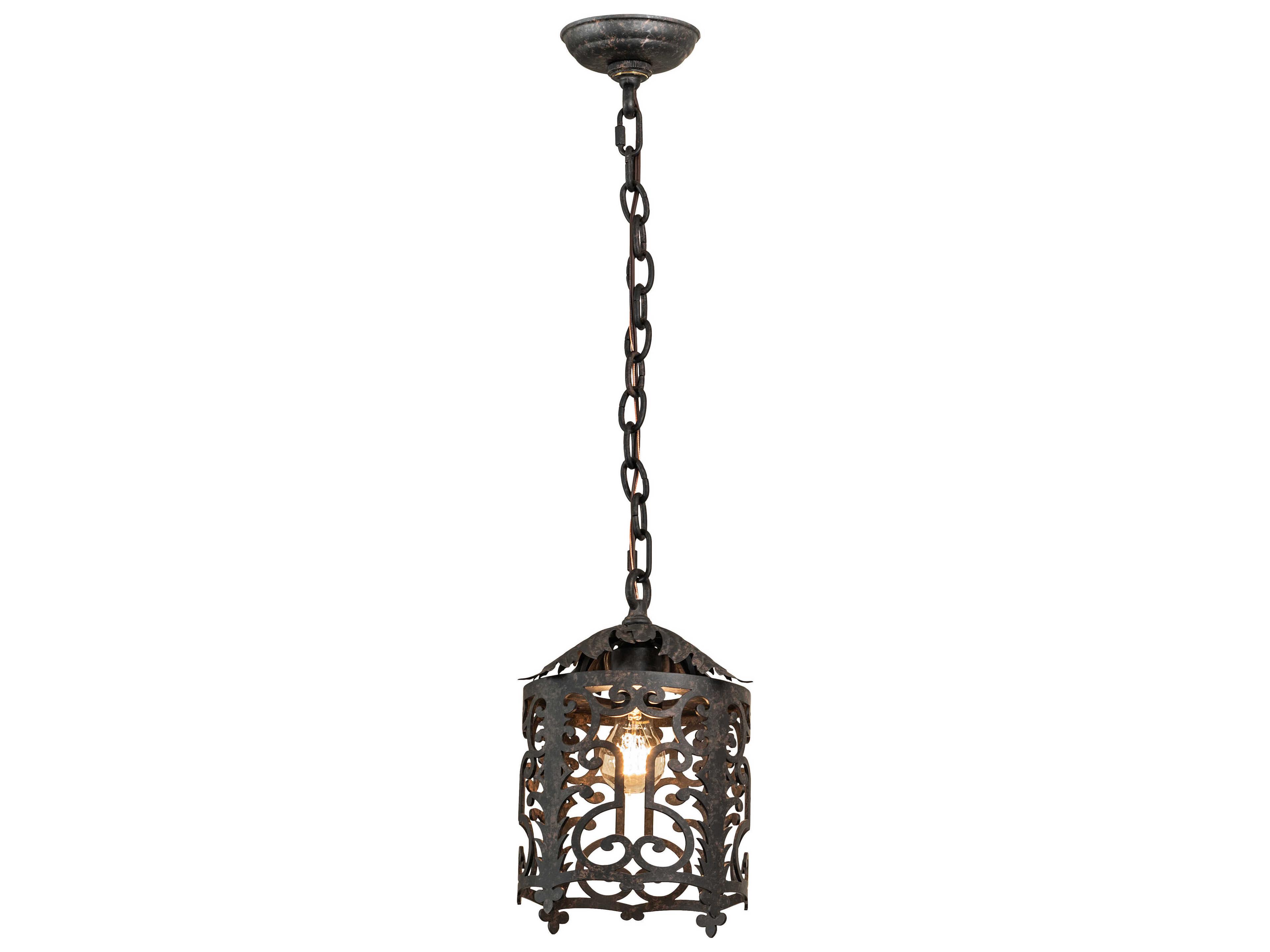 Meyda Oskar 1-Light Coffee Bean Mini Pendant