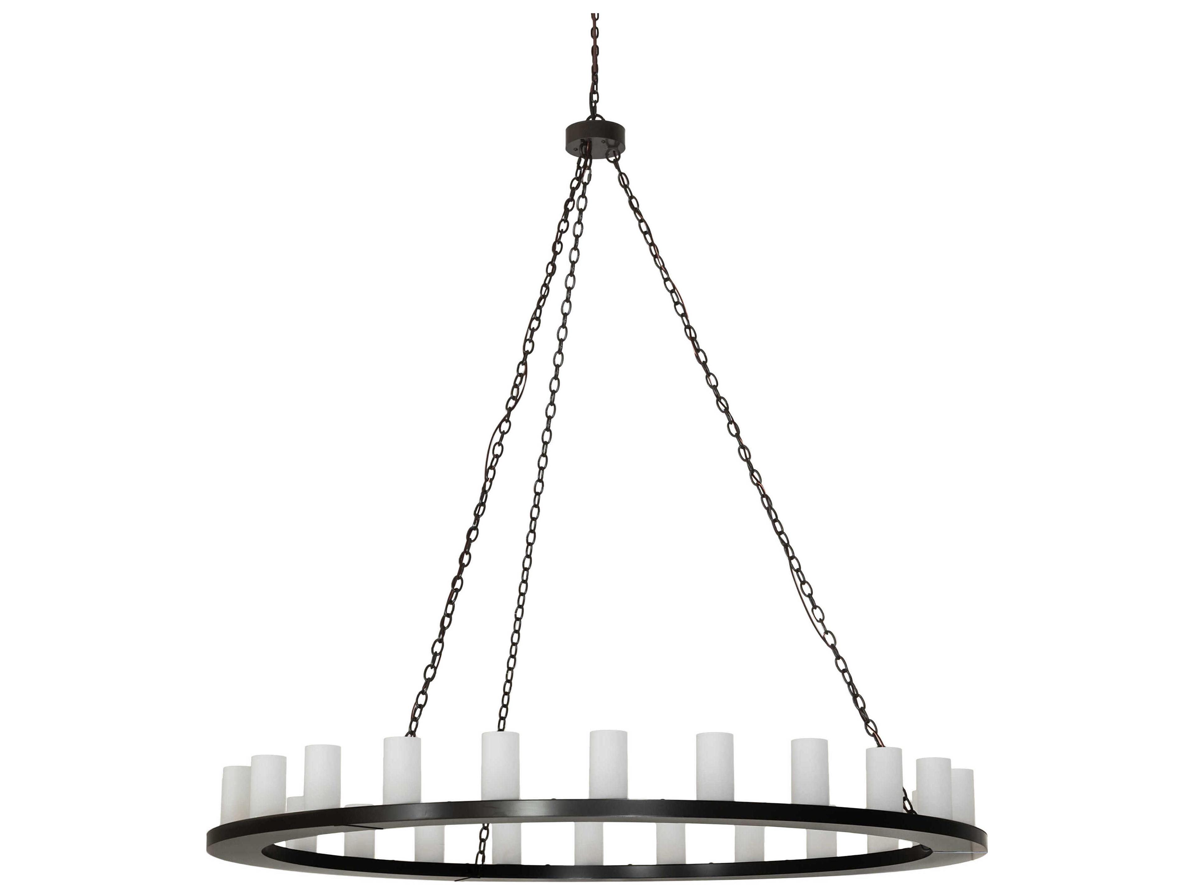 Meyda Loxley 24-Light Timeless Bronze Chandelier