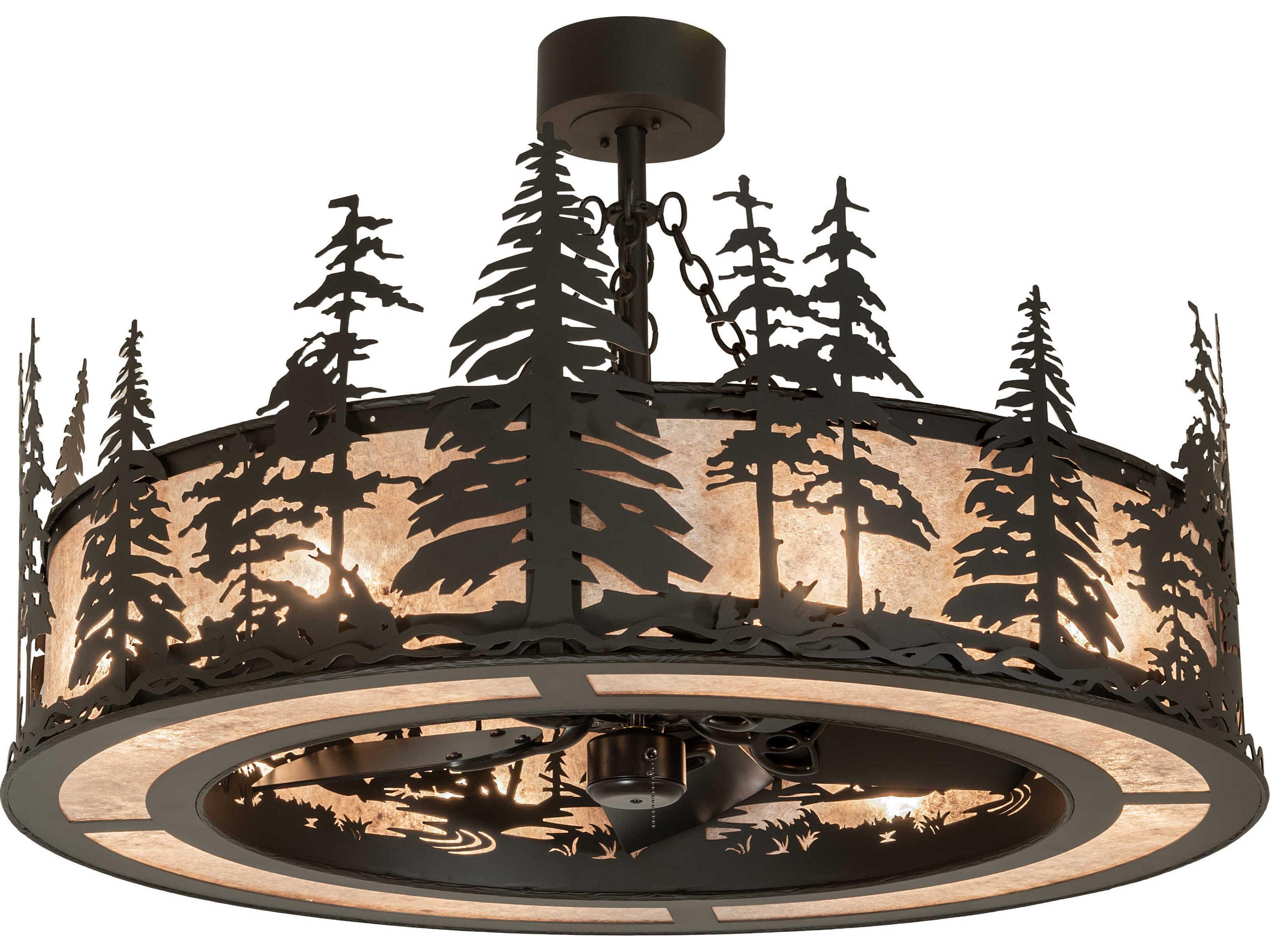 Meyda Tall Pines 45" Ceiling Fan