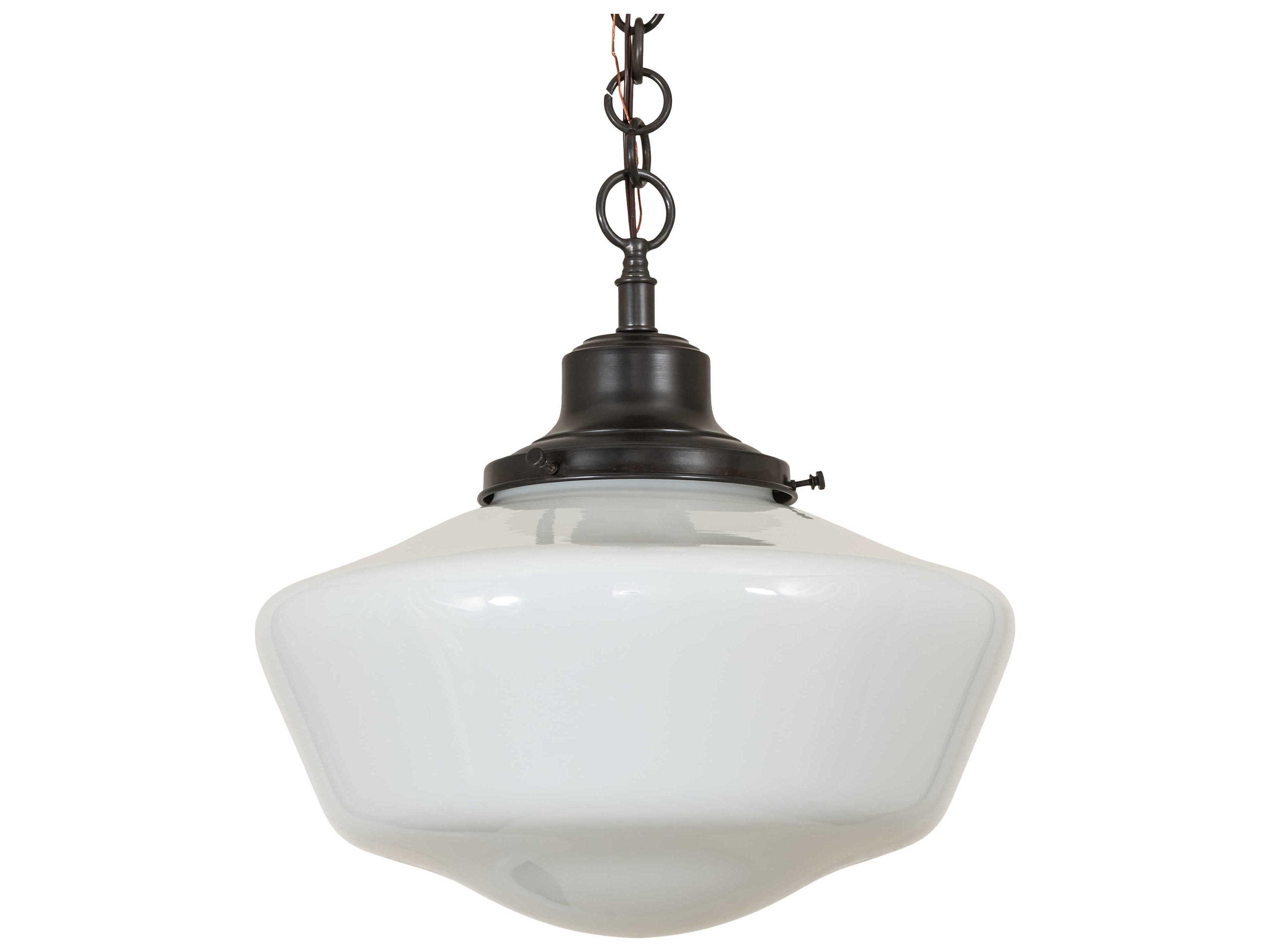 Meyda Revival 1-Light Craftsman Brown Pendant