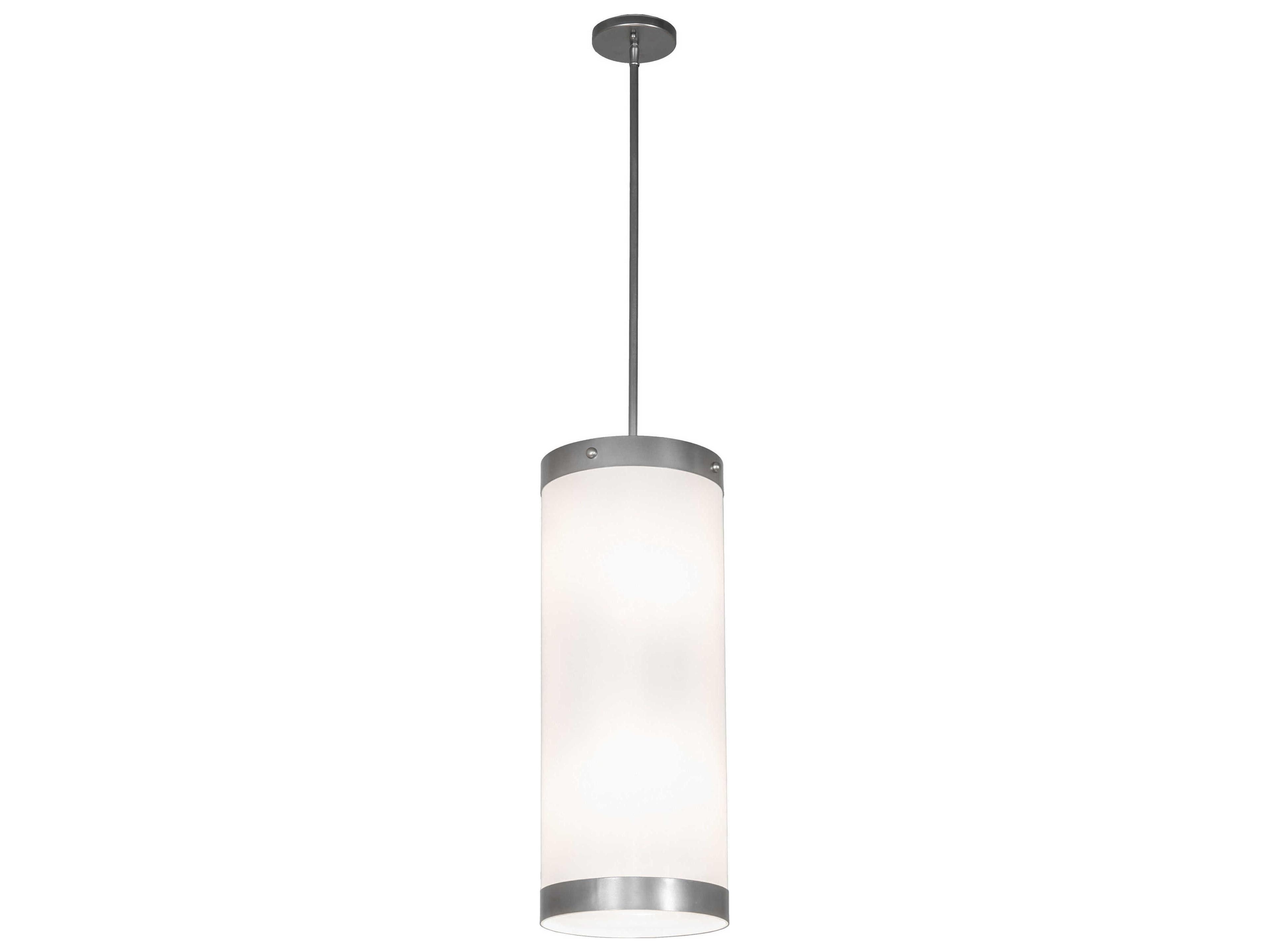 Meyda Cilindro 9-Light Nickel Mini Pendant
