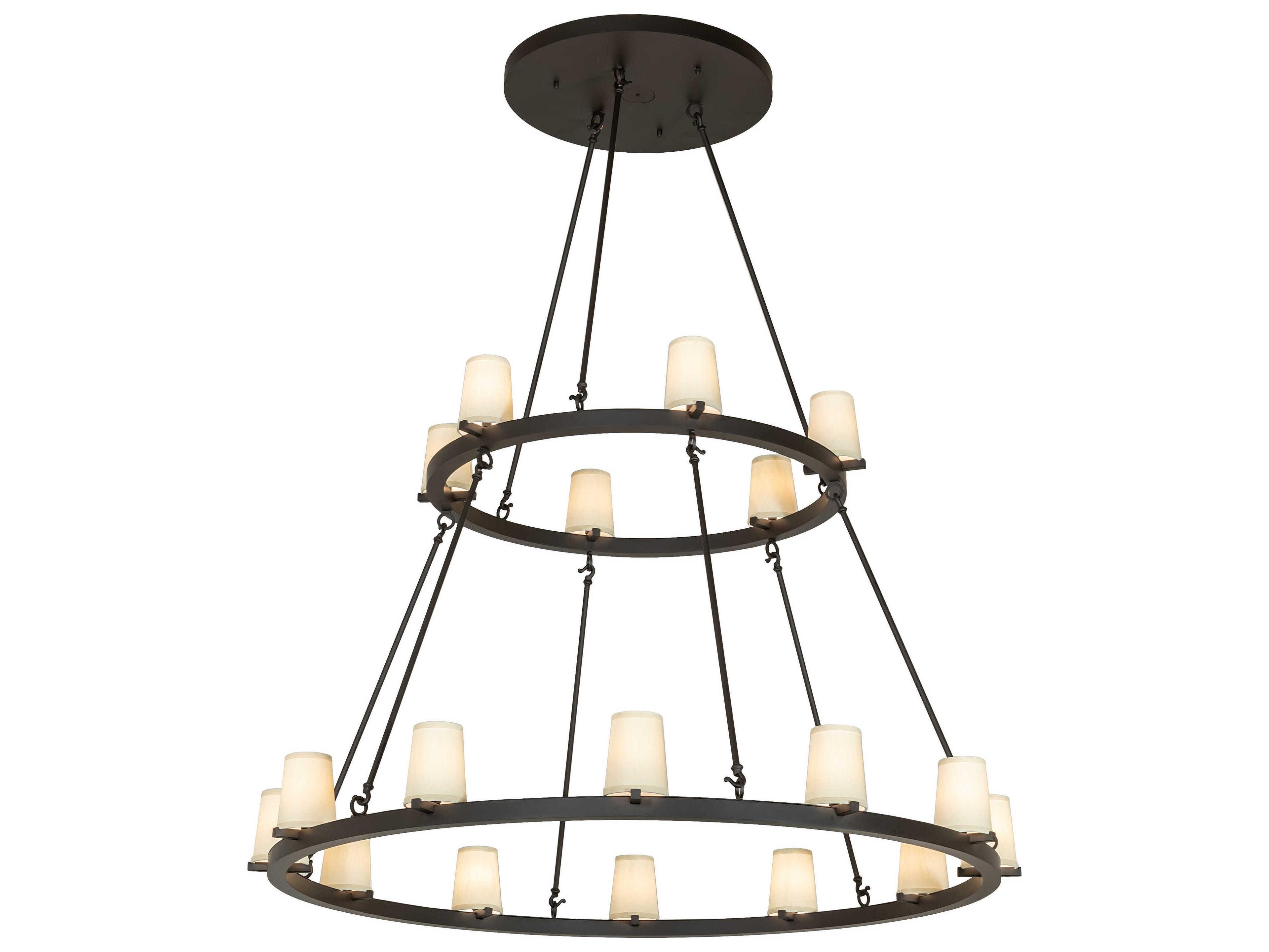 Meyda Loxley 18-Light Oil Rubbed Bronze Chandelier