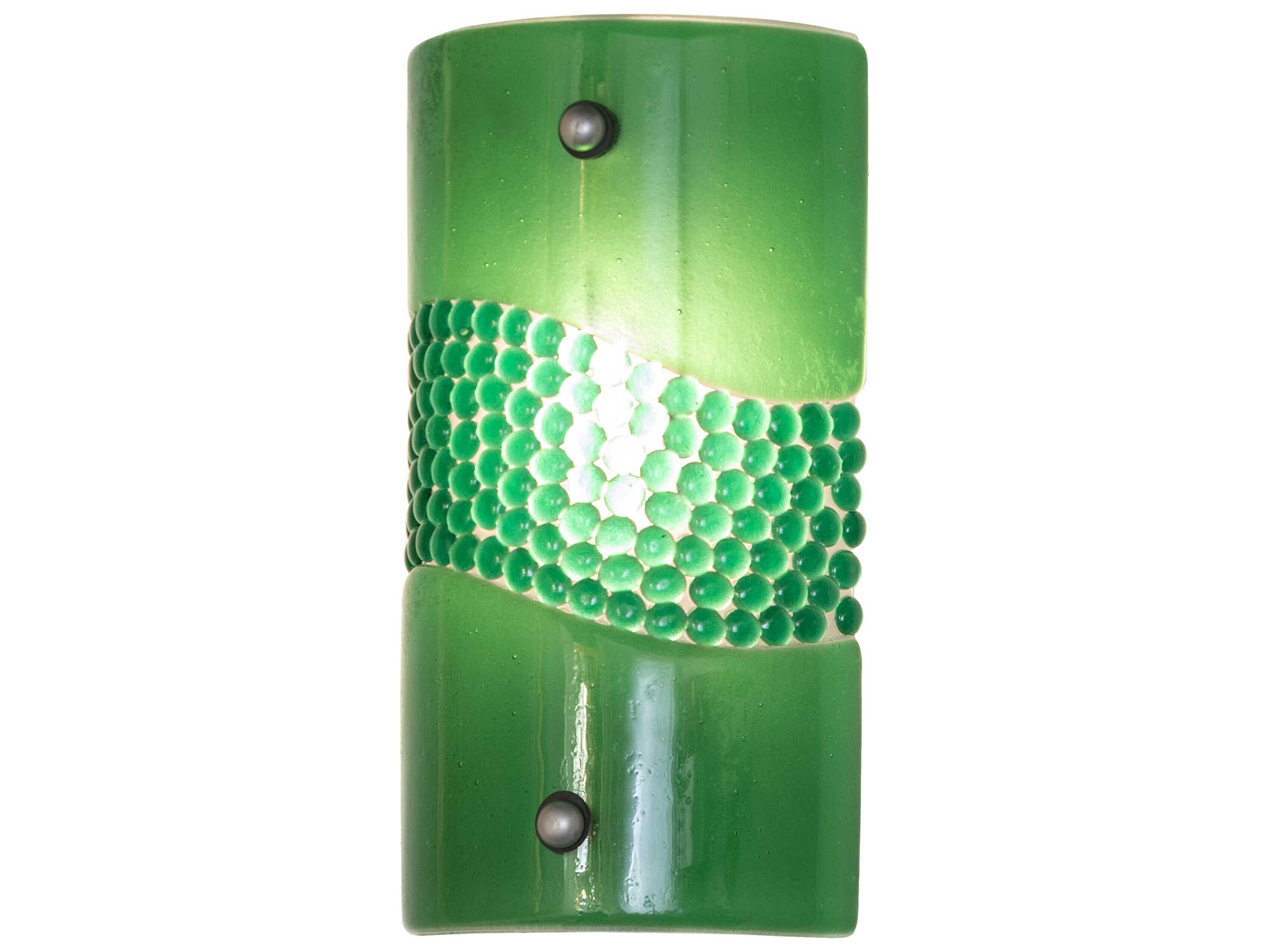 Meyda Metro Fusion 1-Light Nickel Wall Sconce