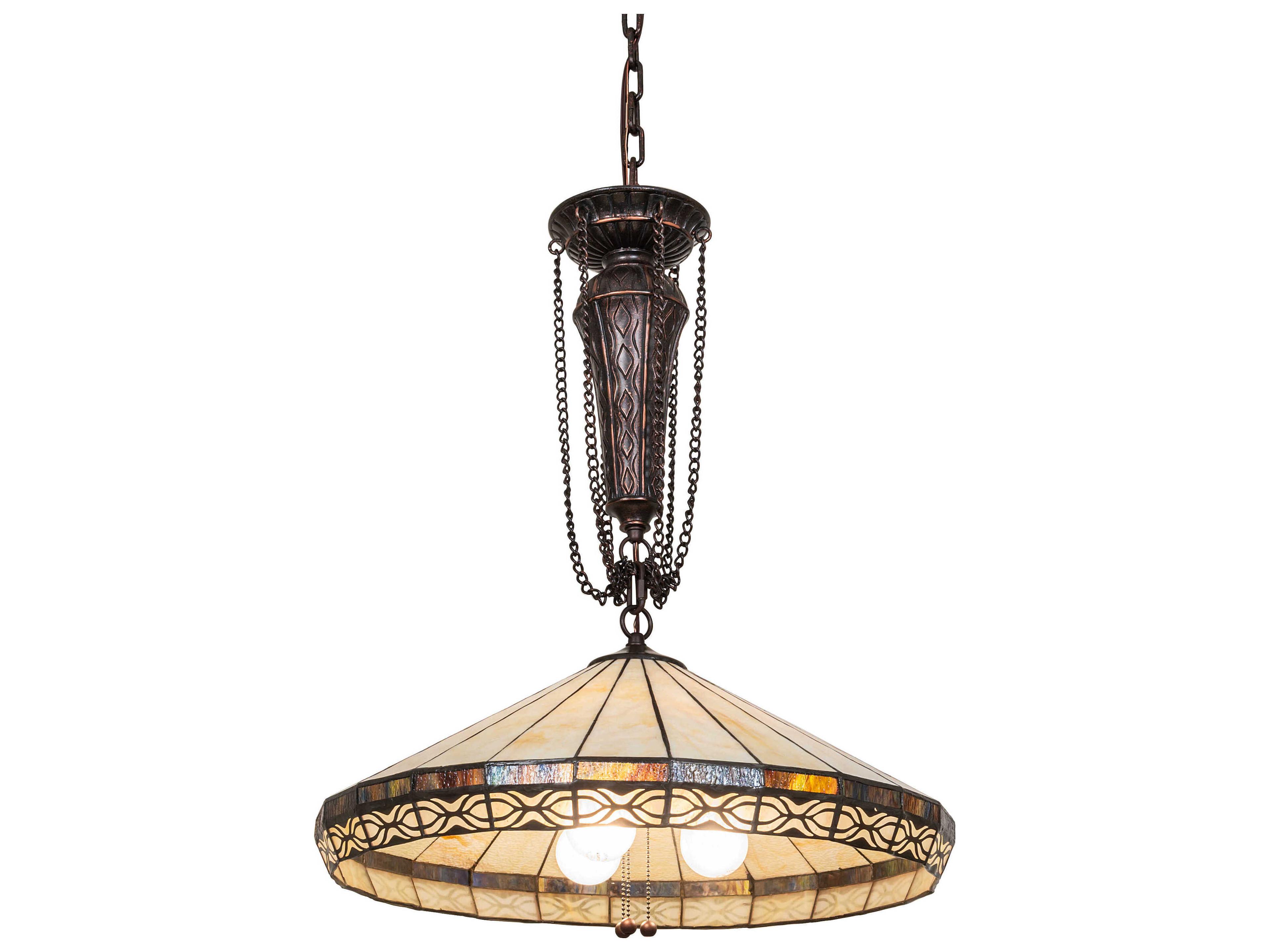 Meyda Crestwood 3-Light Pendant