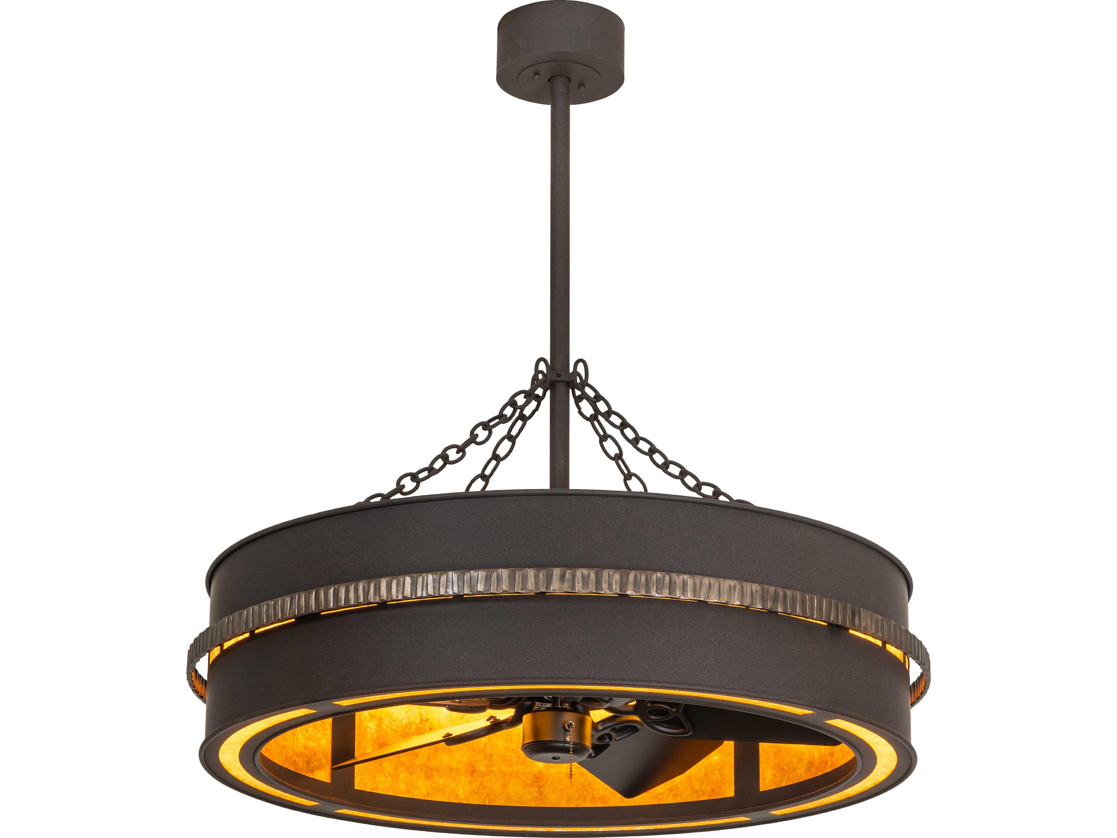 Meyda Golden Forge Outdoor Ceiling Fans