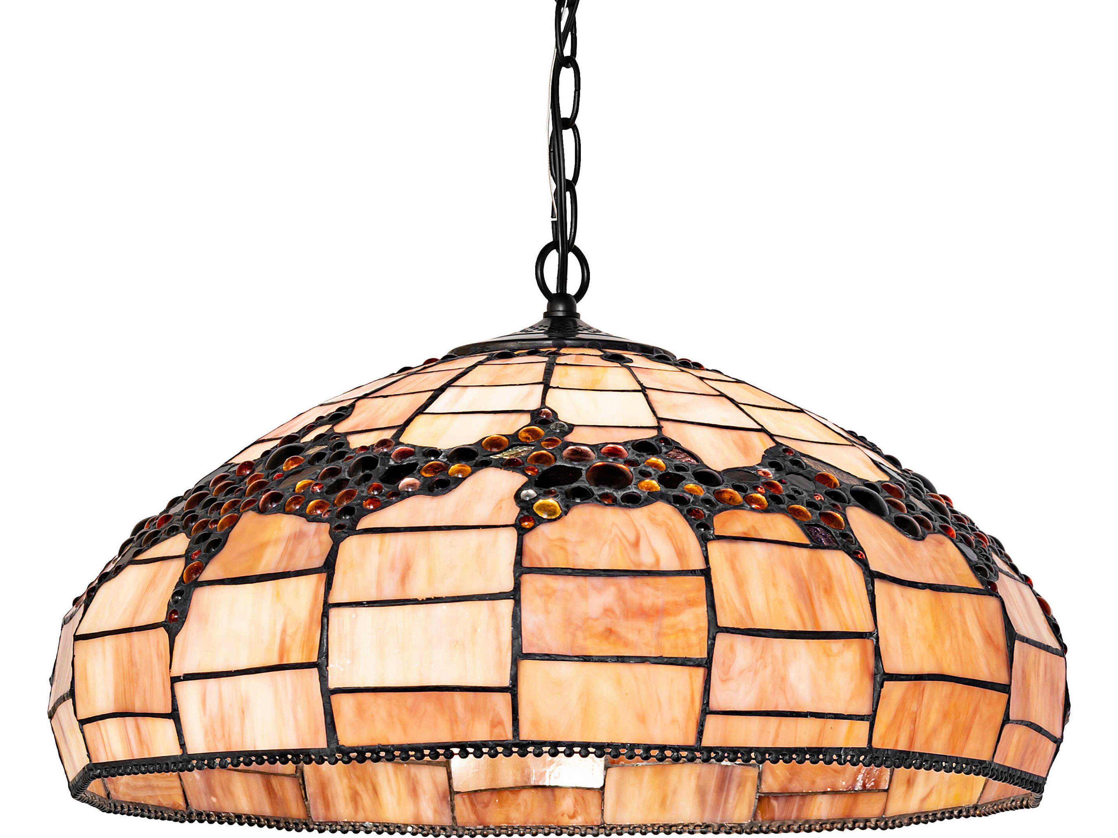 Meyda Concord 3-Light Black Traditional Pendant