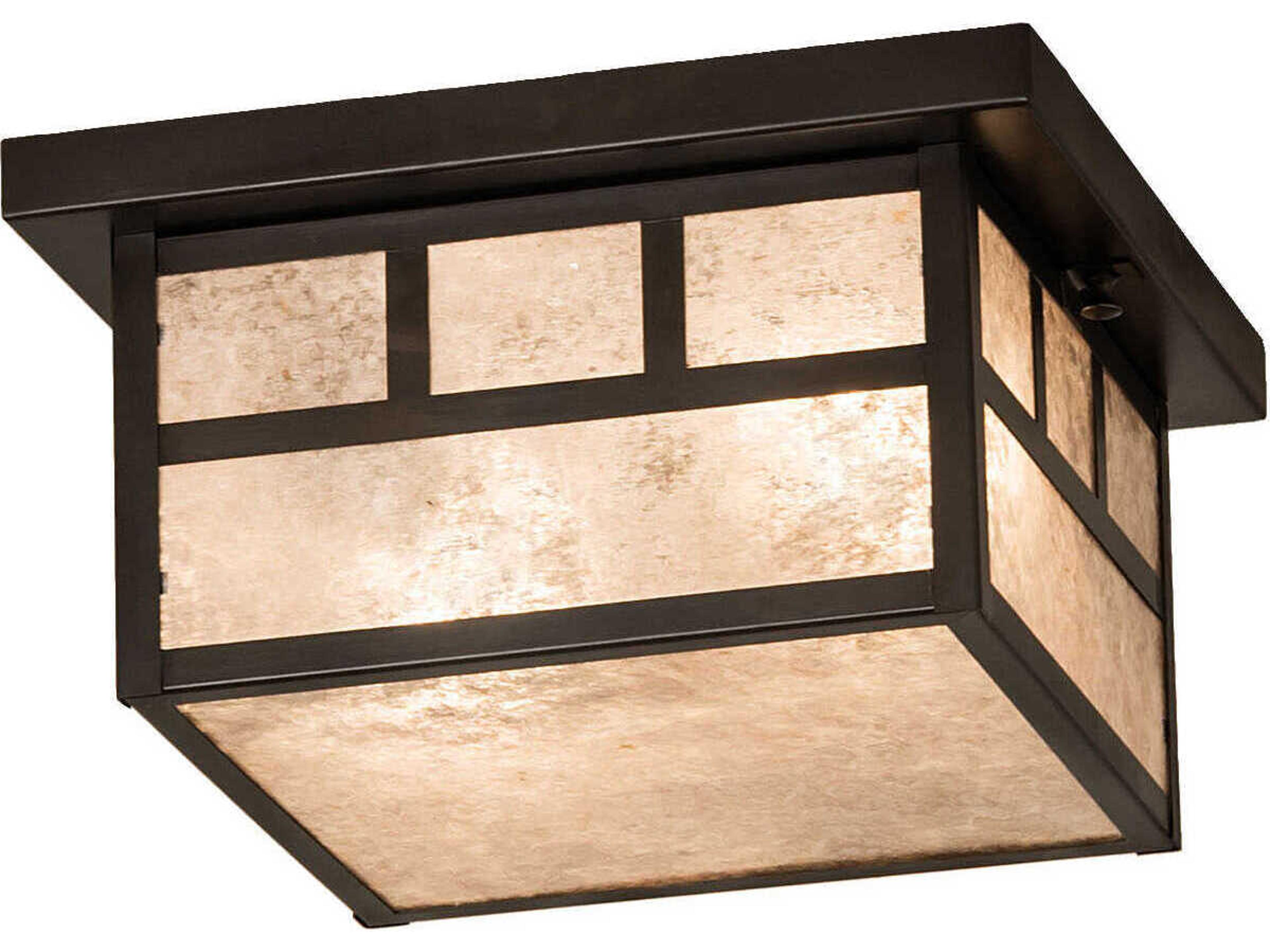 Meyda Hyde Park T-Mission 2 - Light Outdoor Ceiling Light