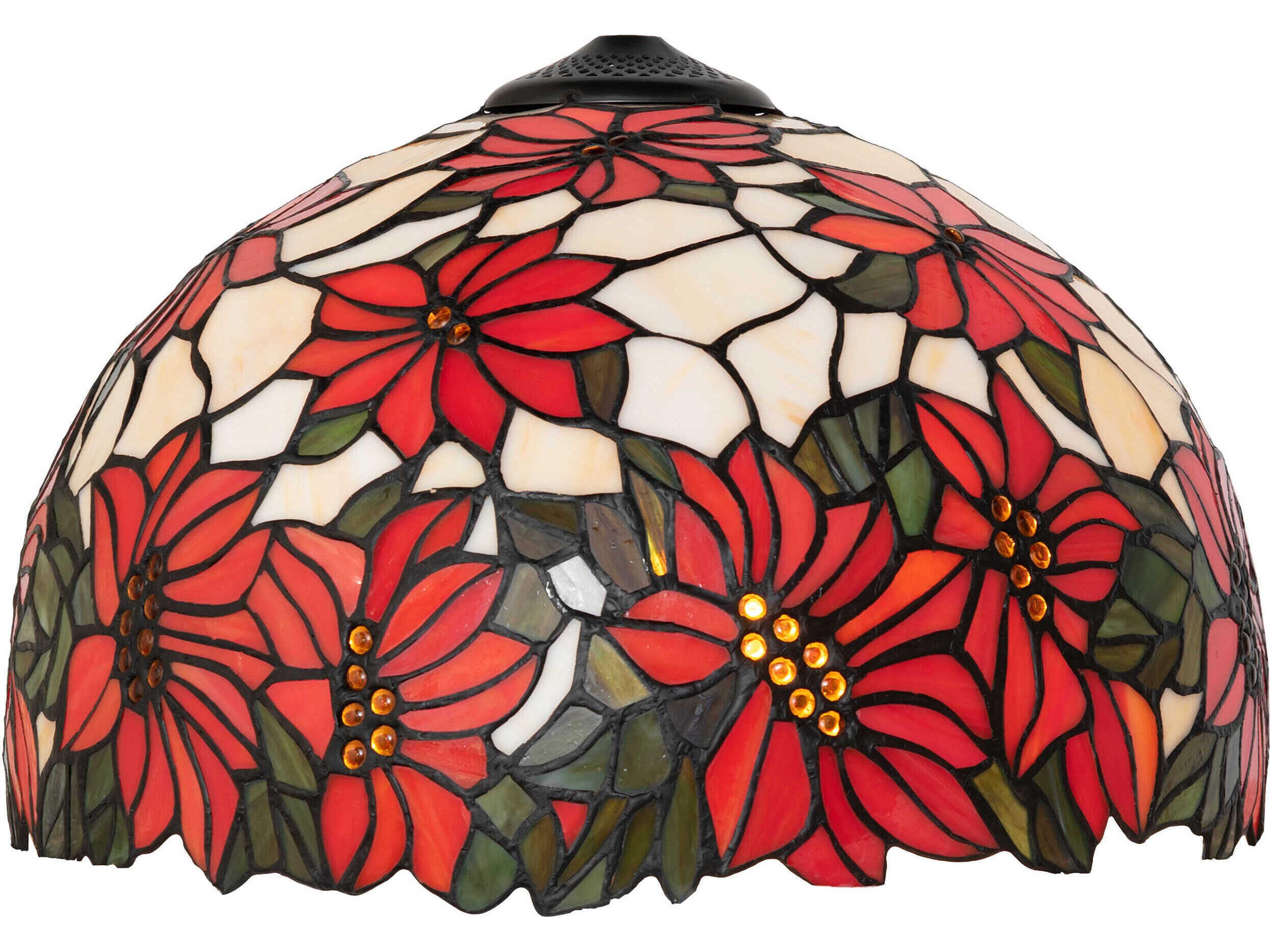 Meyda Poinsettia Shade