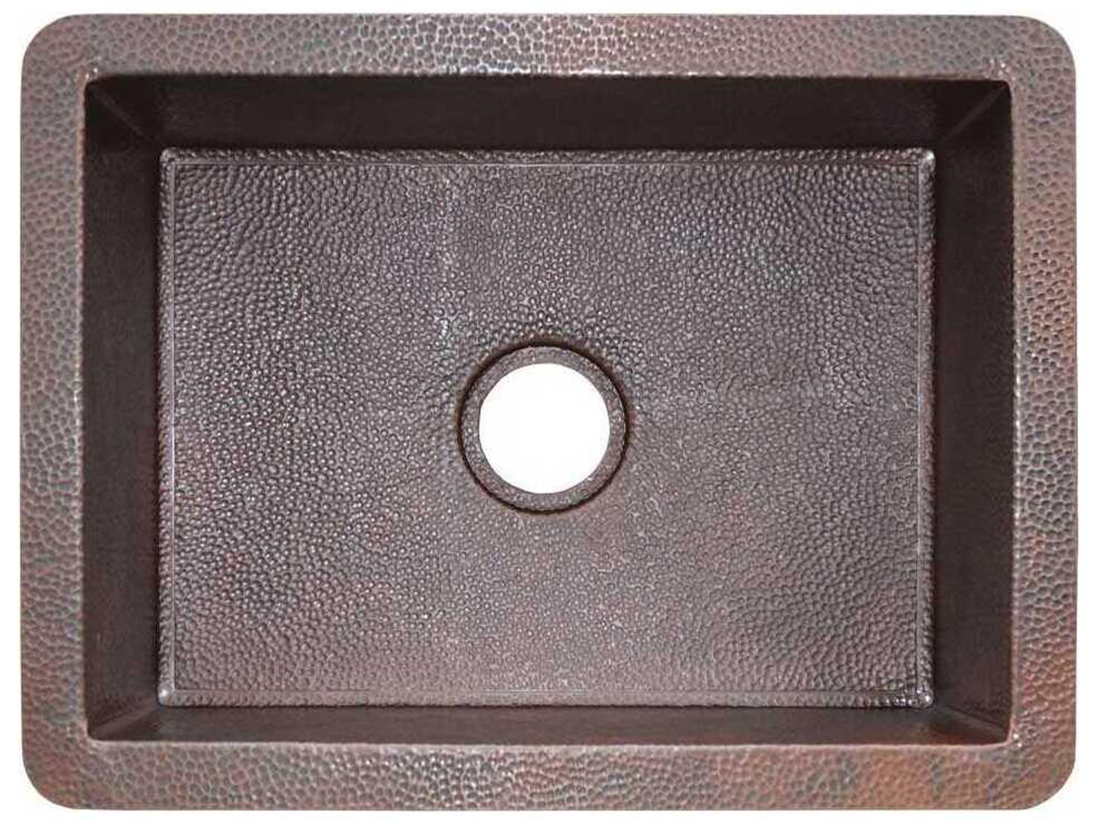 Native Trails Cocina Antique Copper Kitchen Sink