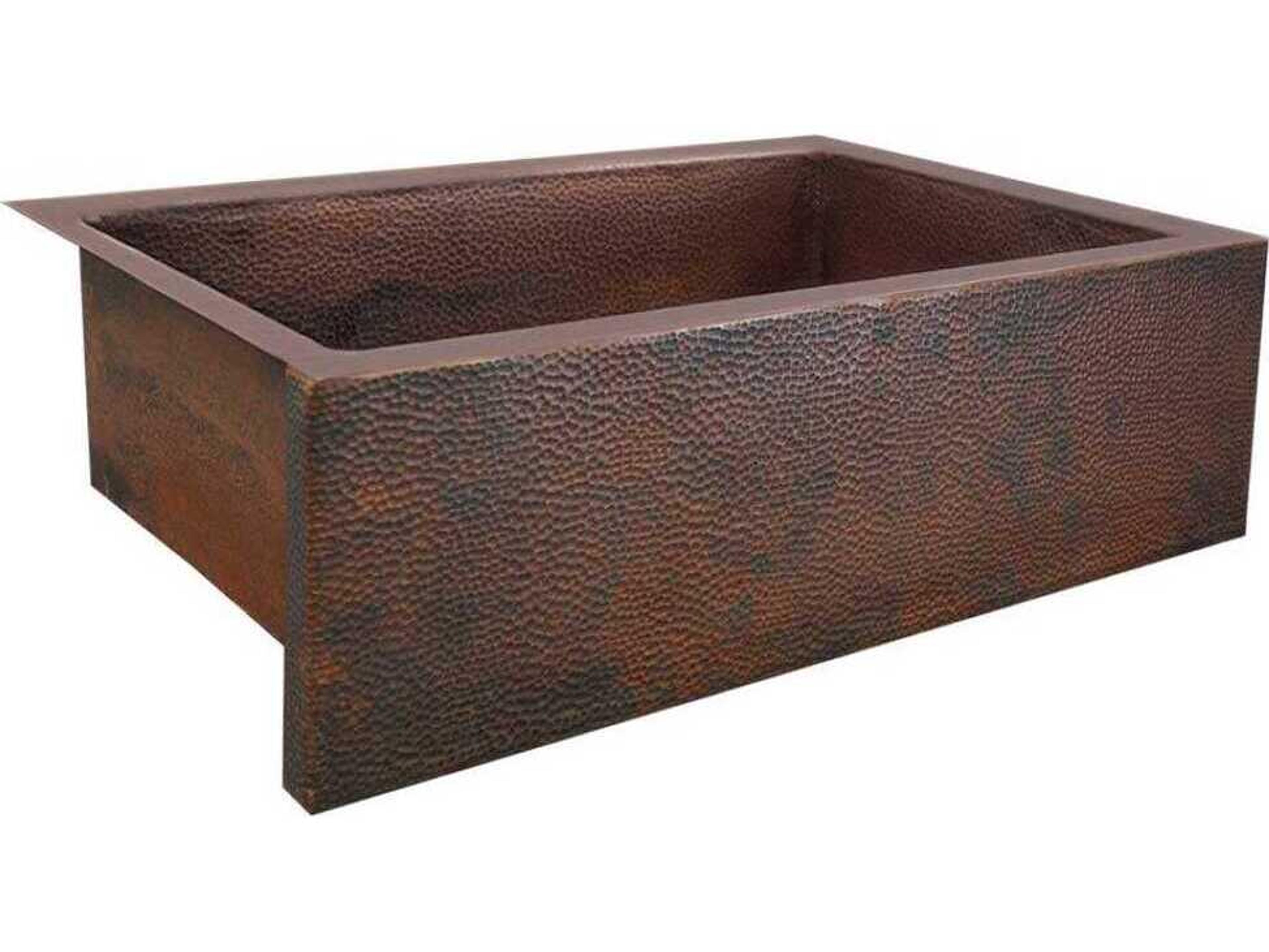 Native Trails Pinnacle Antique Copper Kitchen Sink