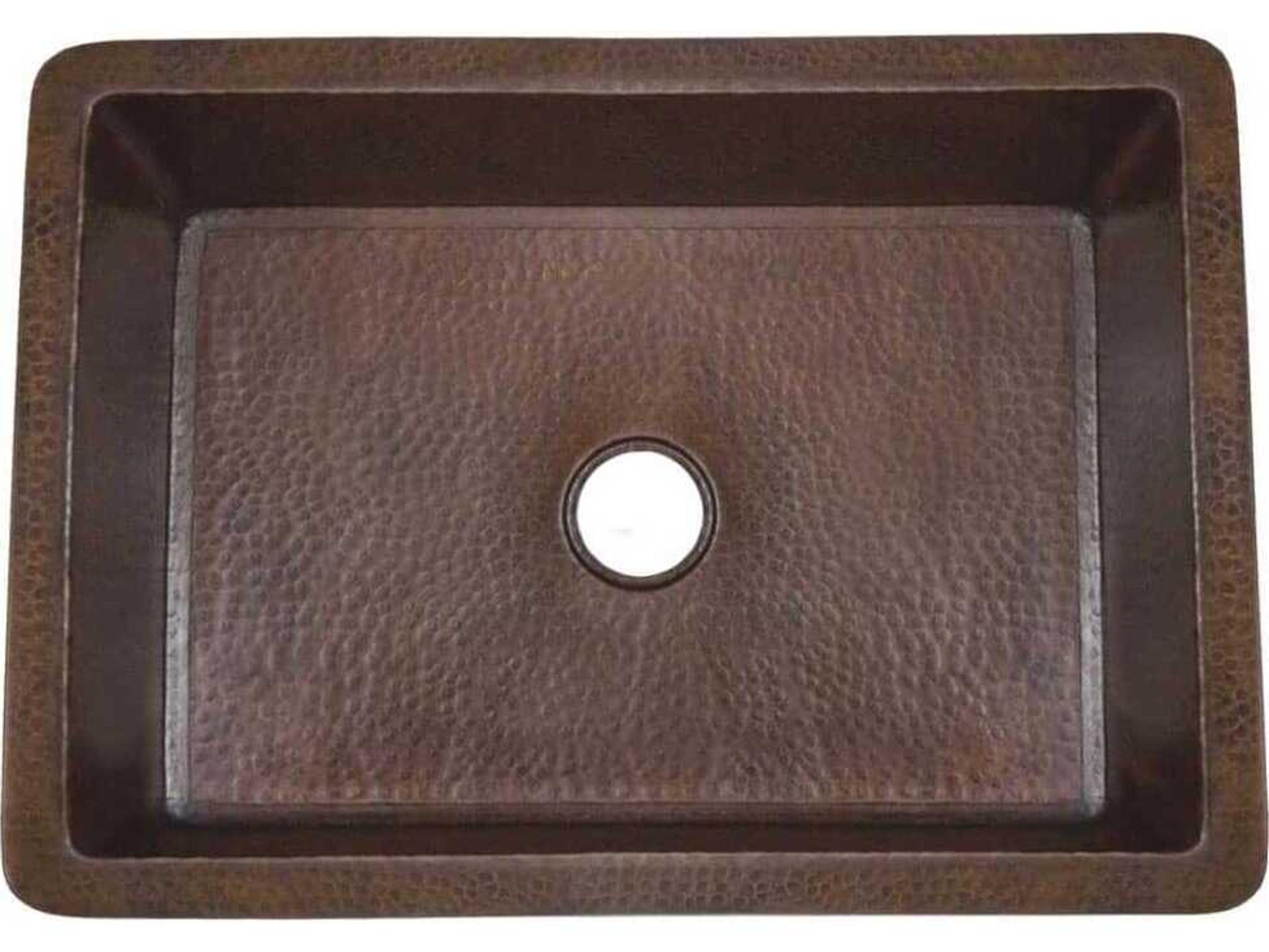 Native Trails Cocina Antique Copper Kitchen Sink