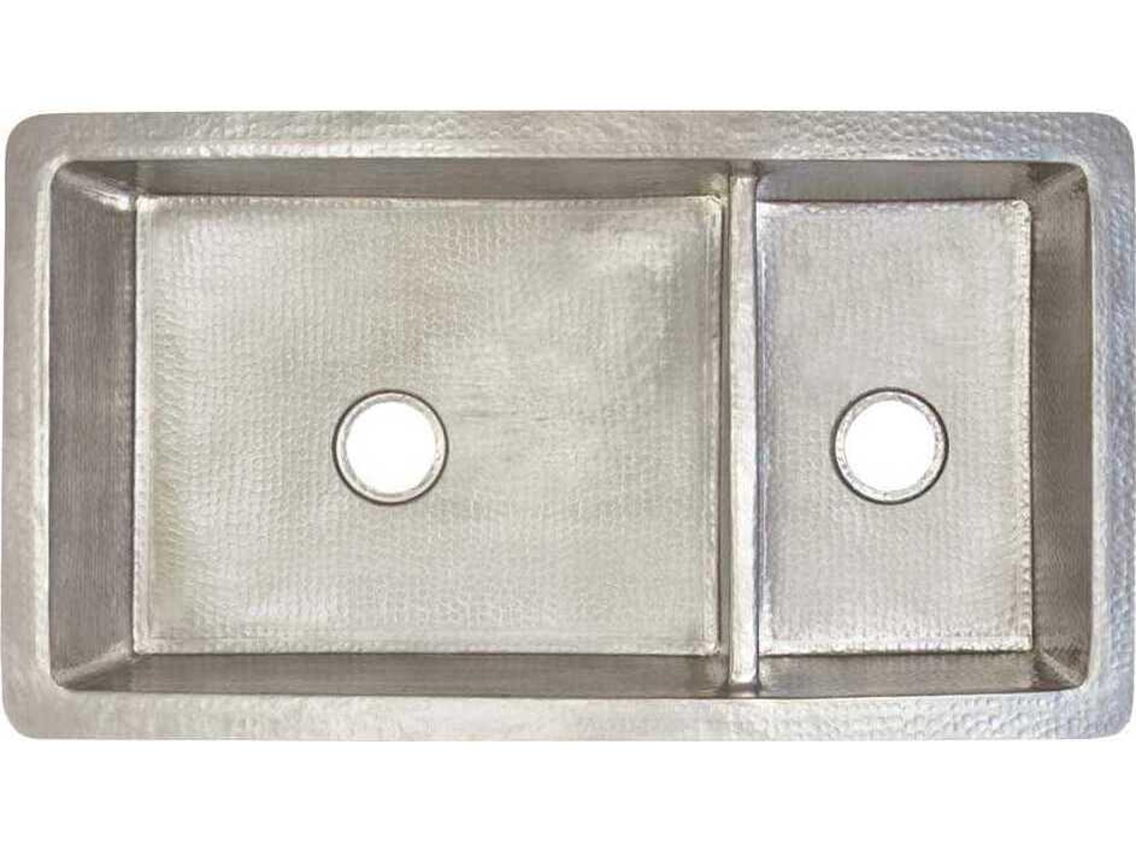 Native Trails Cocina Brushed Nickel Duet Pro Kitchen Sink