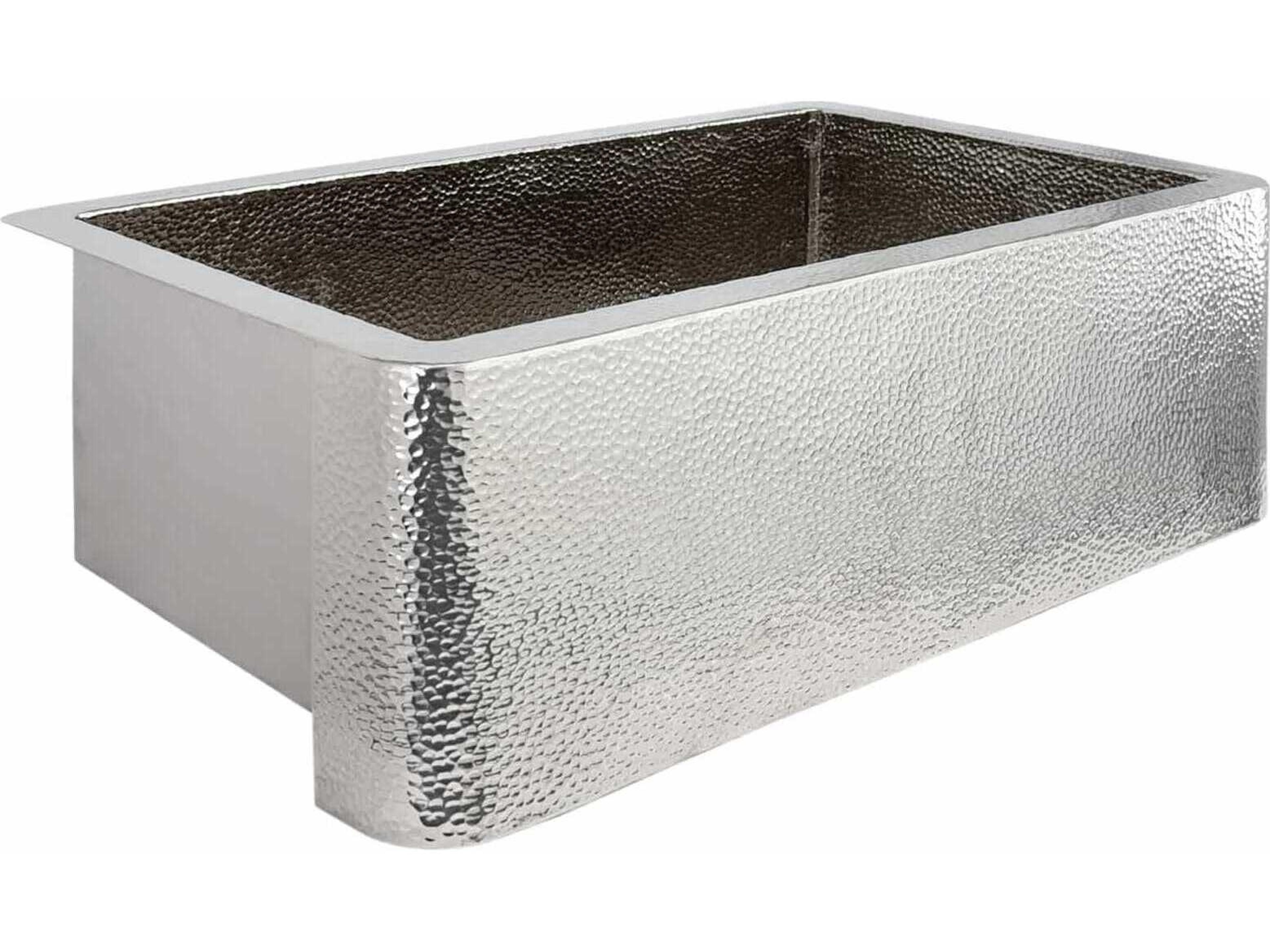 Native Trails Farmhouse Polished Nickel Kitchen Sink