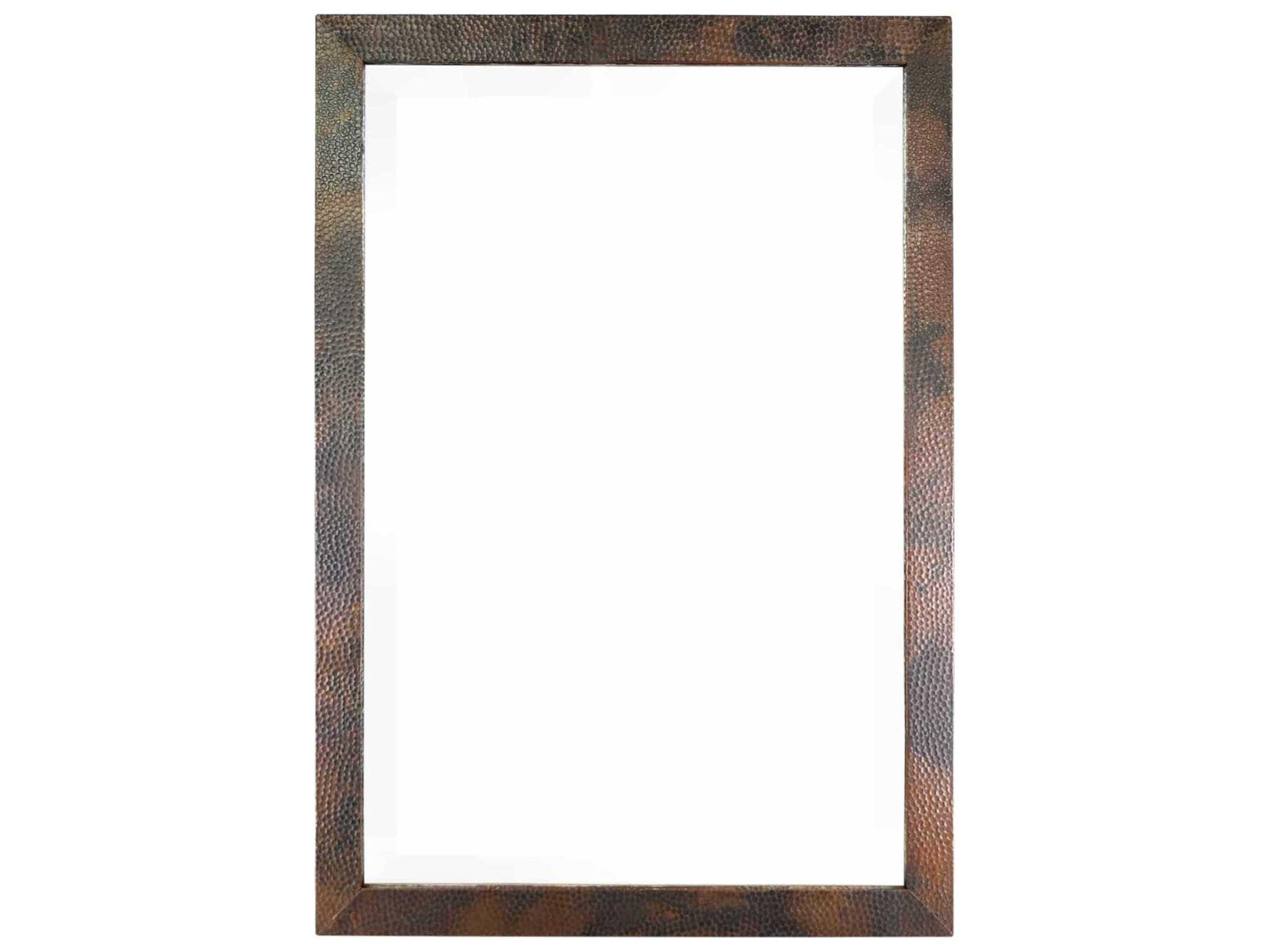 Native Trails Milano Antique Copper Rectangular Wall Mirror
