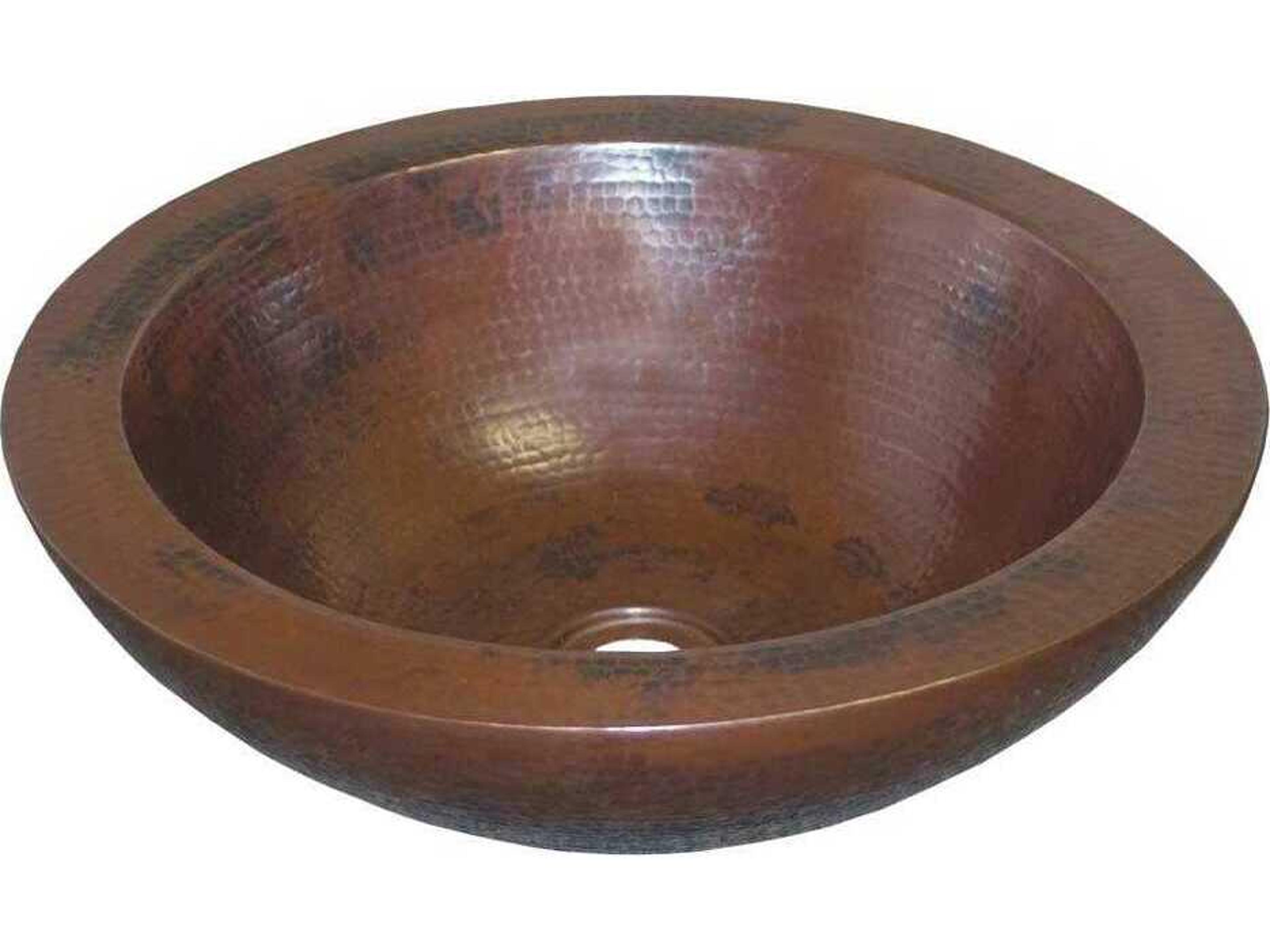 Native Trails Laguna Antique Copper Bathroom Sink