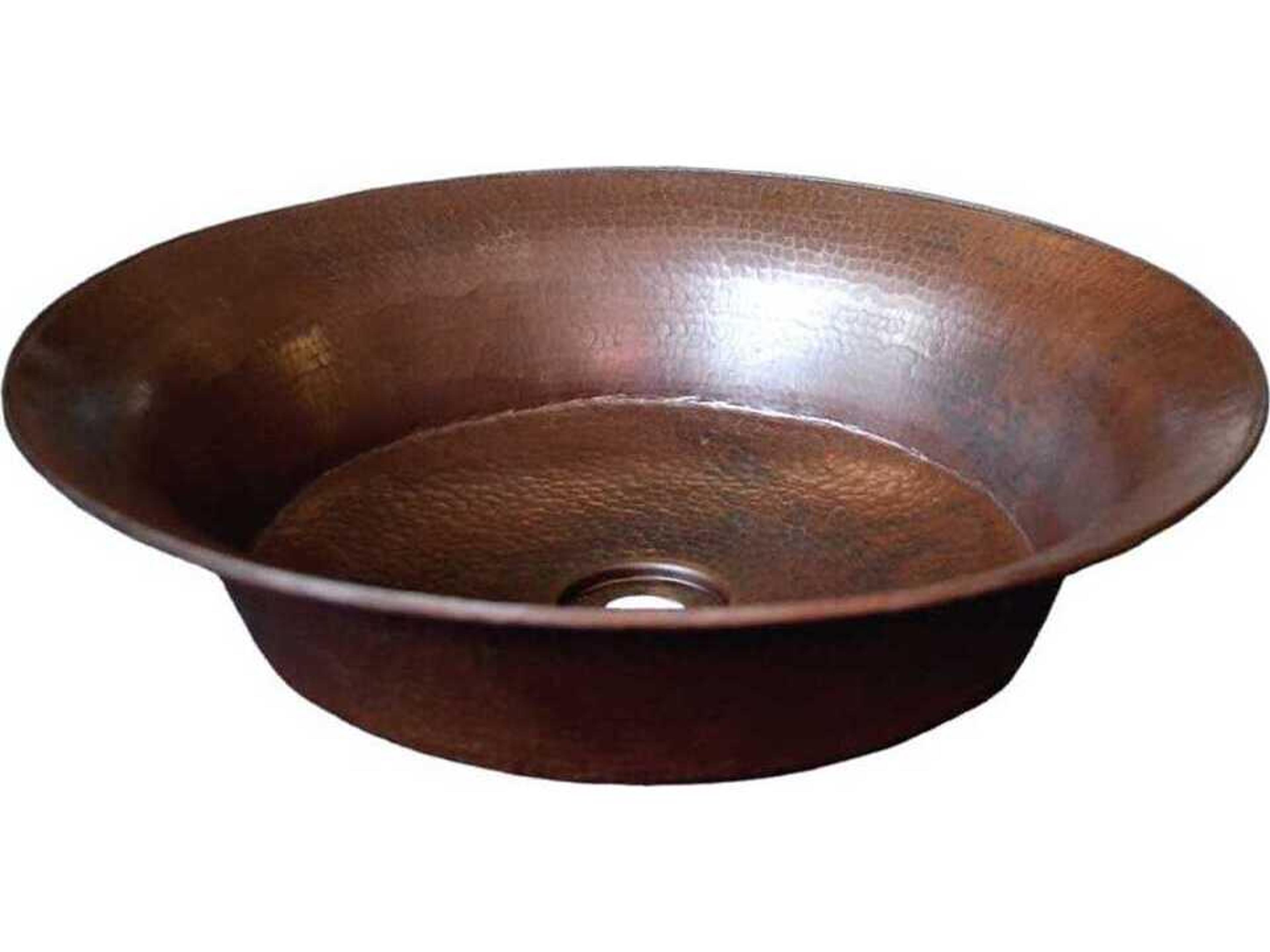 Native Trails Maestro Bajo Antique Copper Bathroom Sink