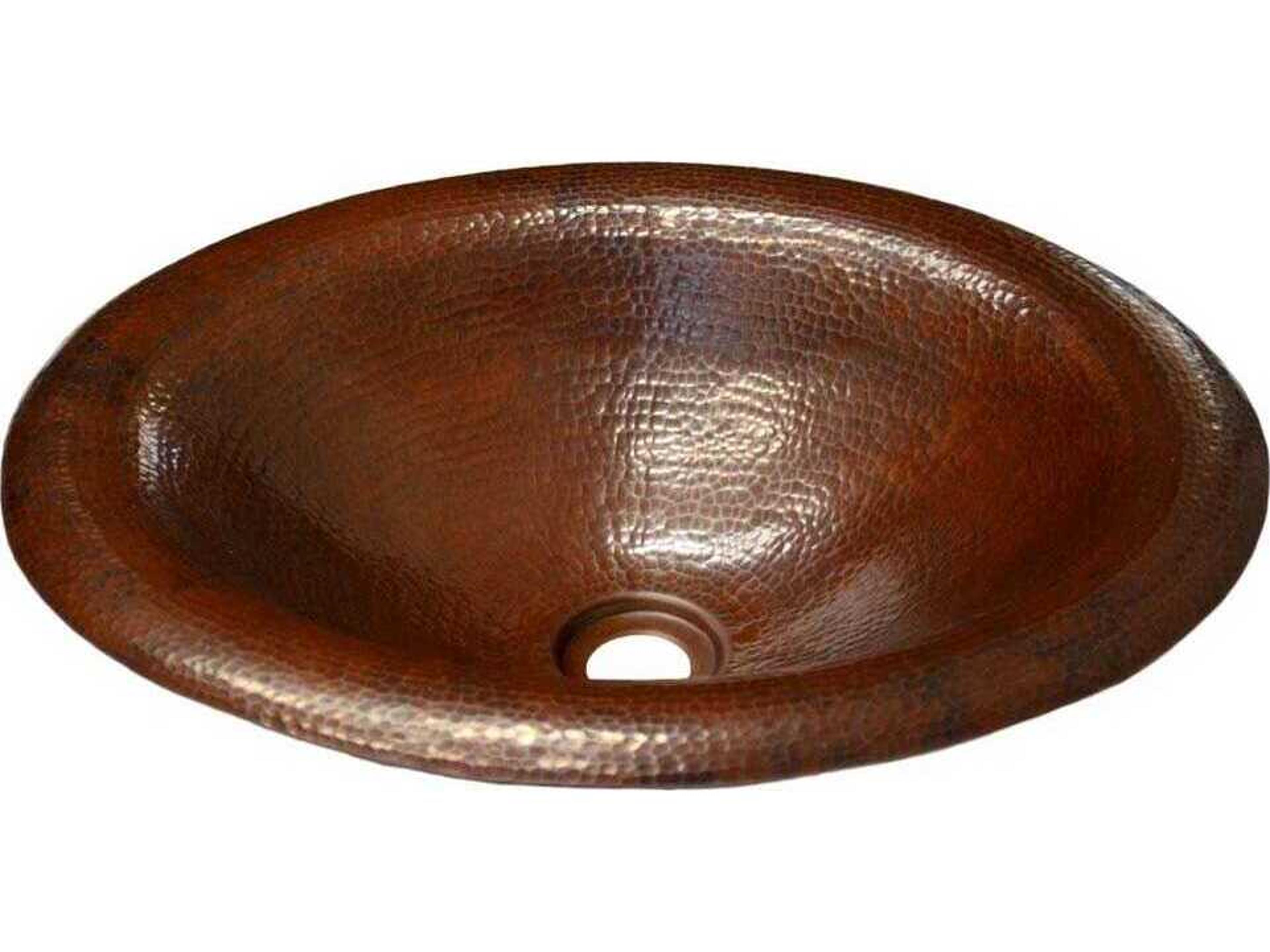 Native Trails Maestro Lotus Antique Copper Bathroom Sink