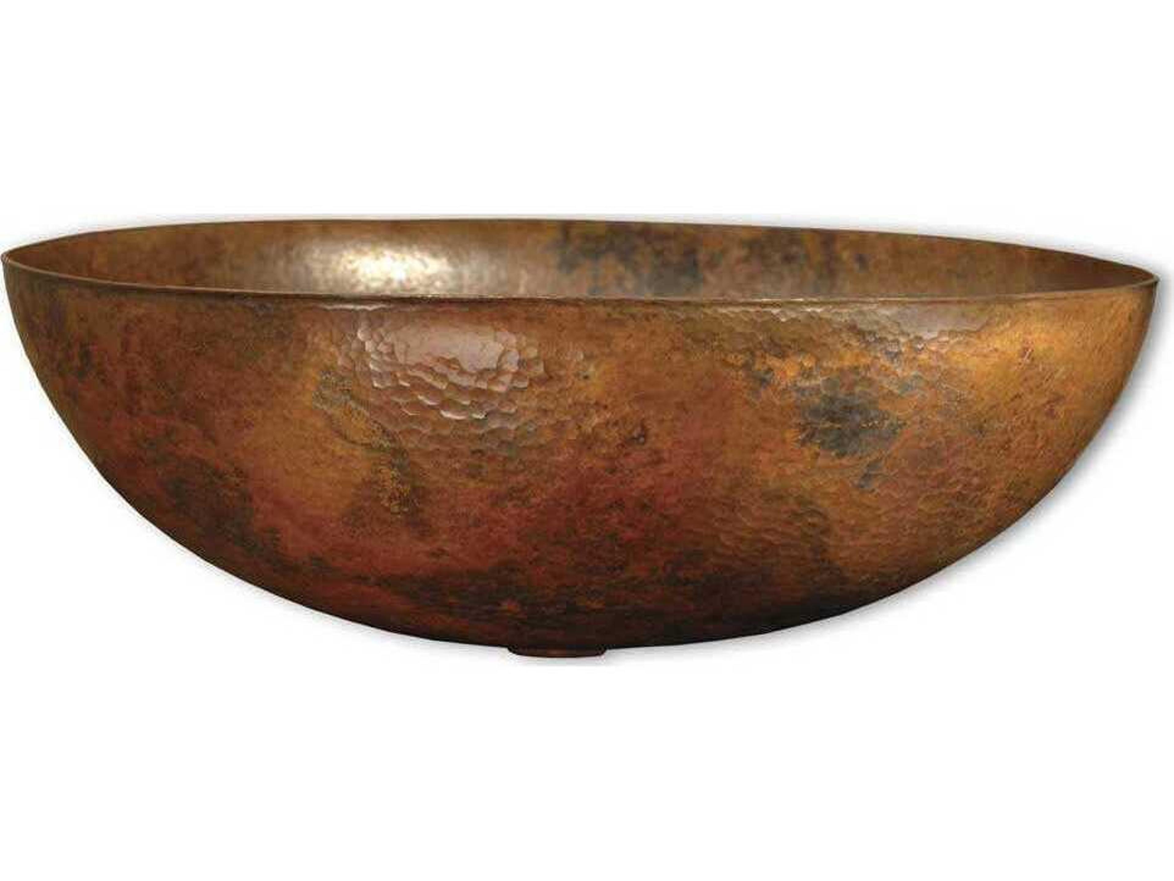 Native Trails Maestro Oval Tempered Copper Bathroom Sink