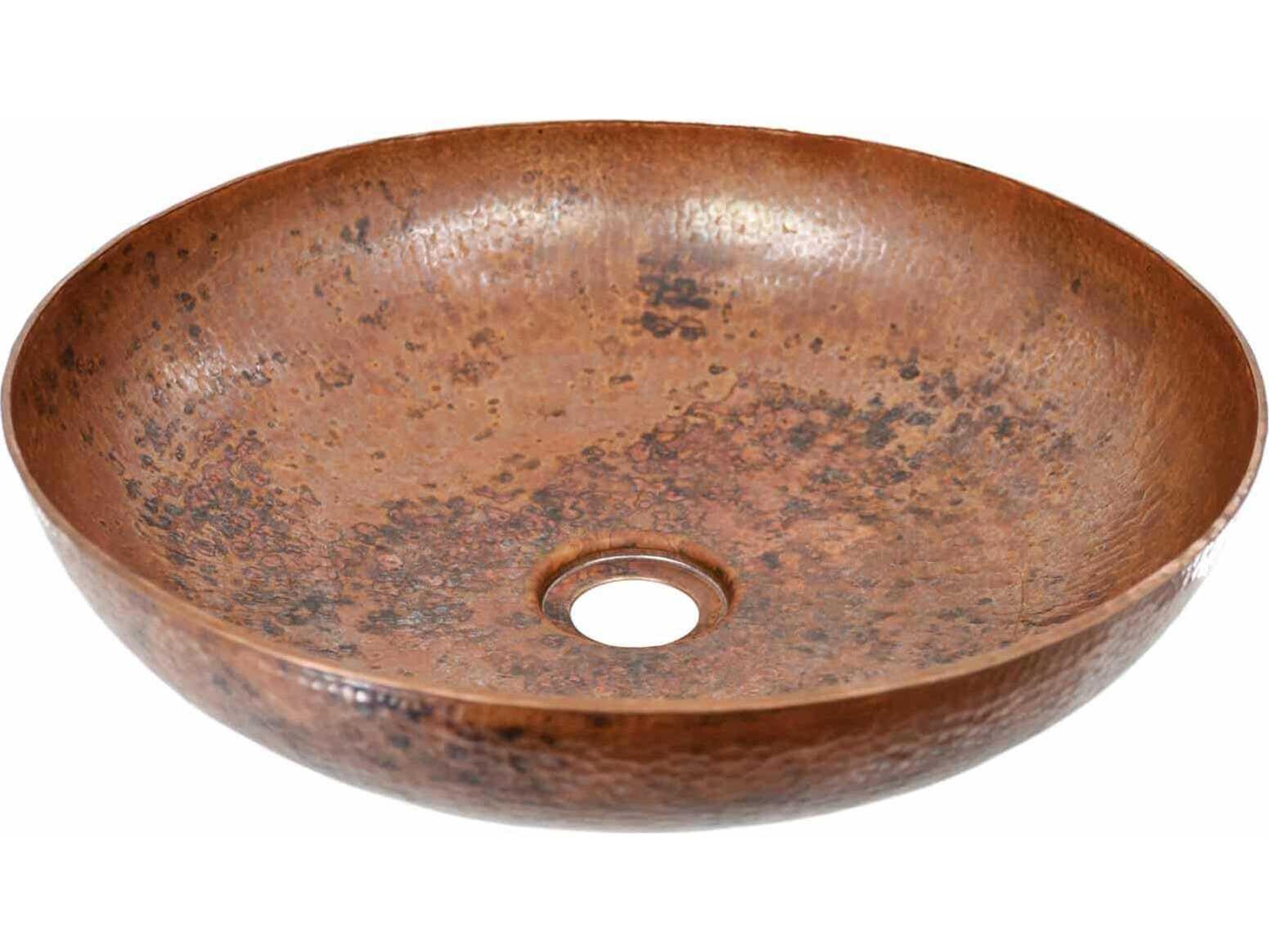 Native Trails Maestro Sonata Petit Tempered Copper Bathroom Sink