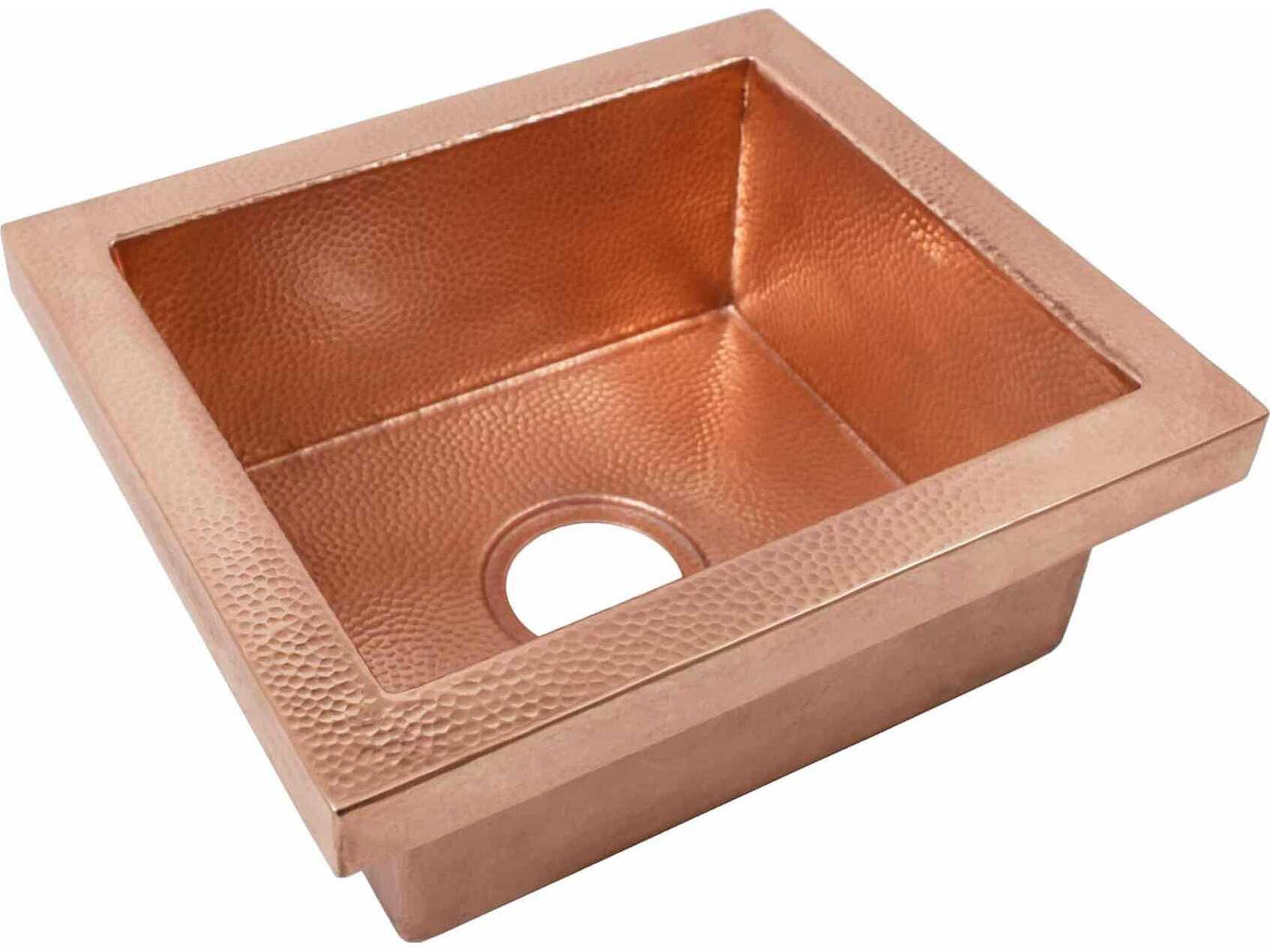 Native Trails Manhattan Polished Copper Prep Sink